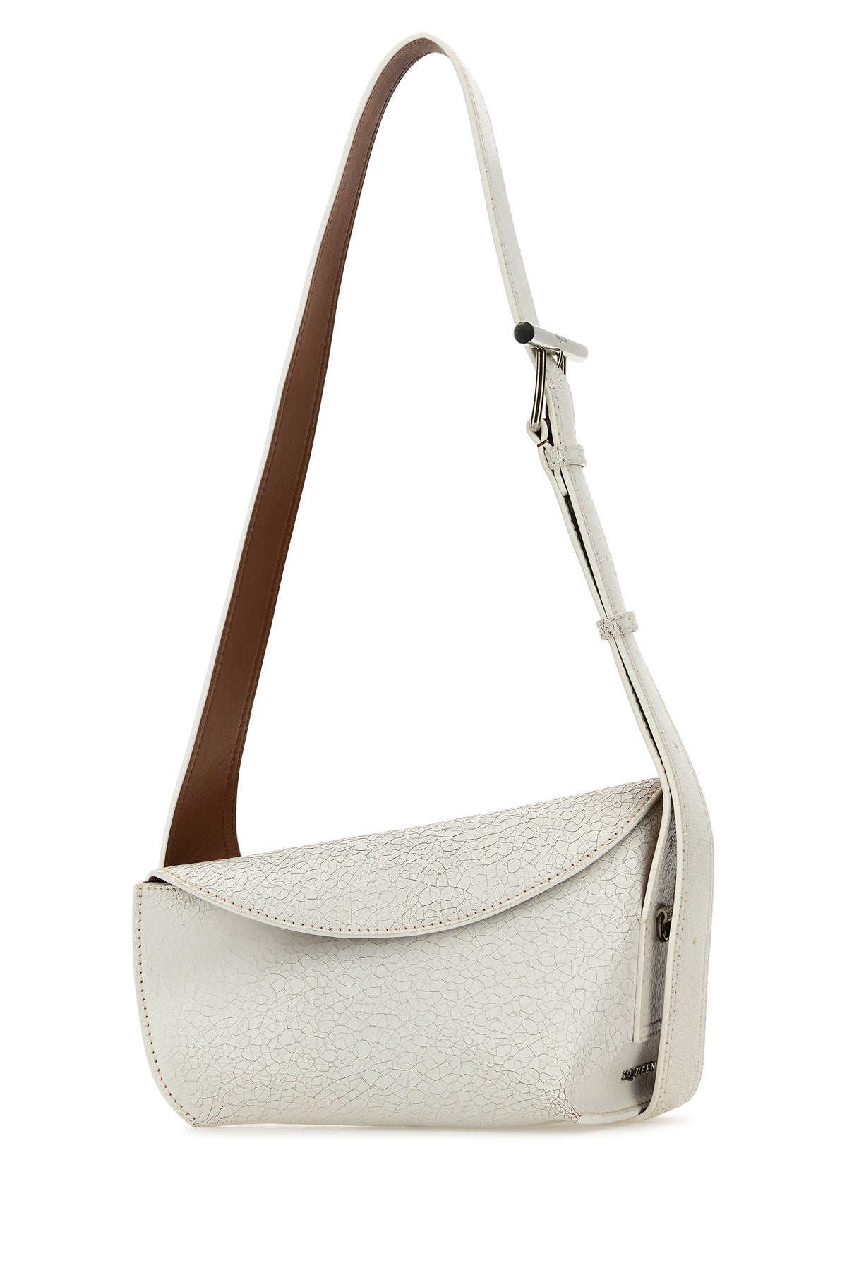 White leather Sling crossbody bag - 1