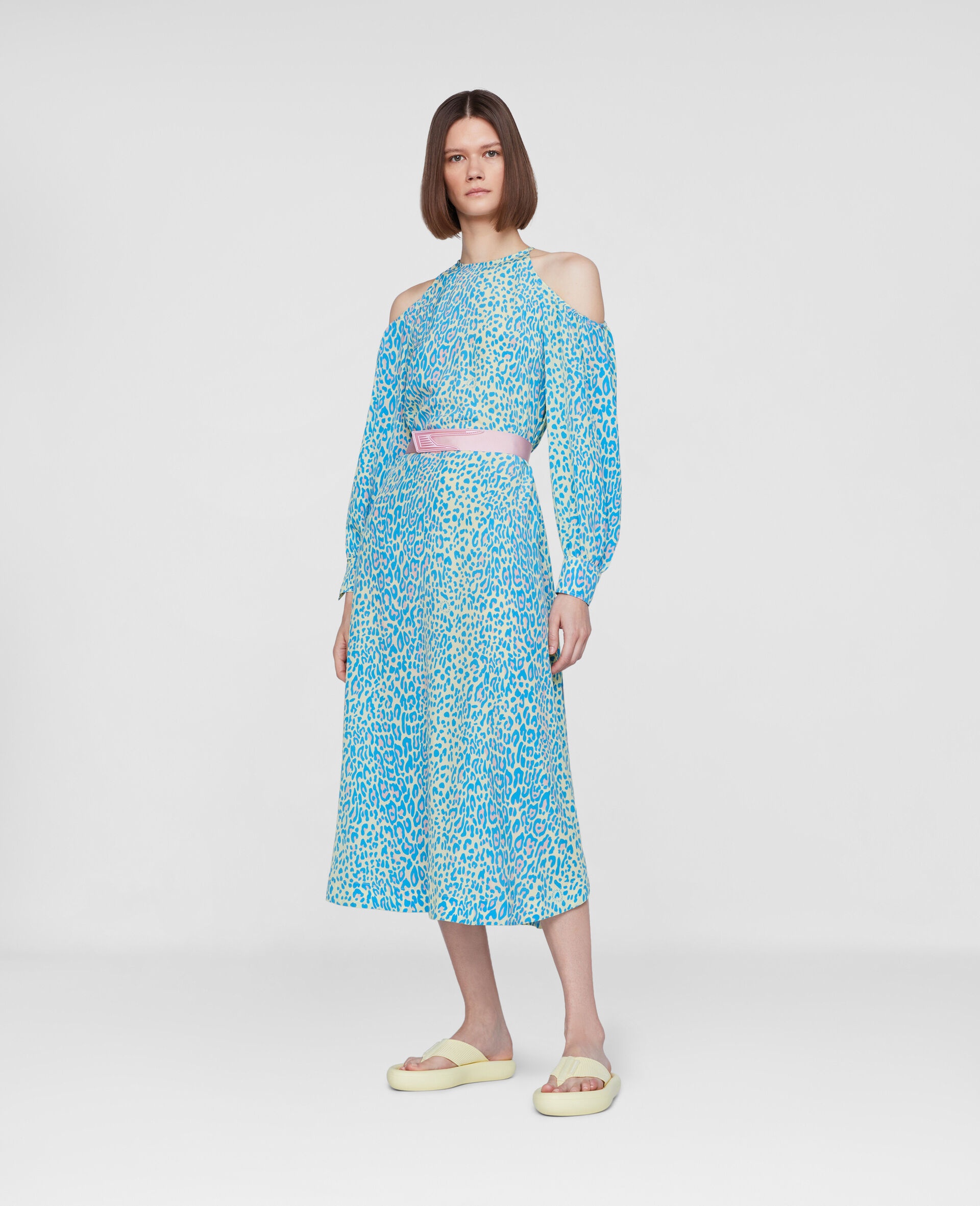 Belted Maxi Dress - 3
