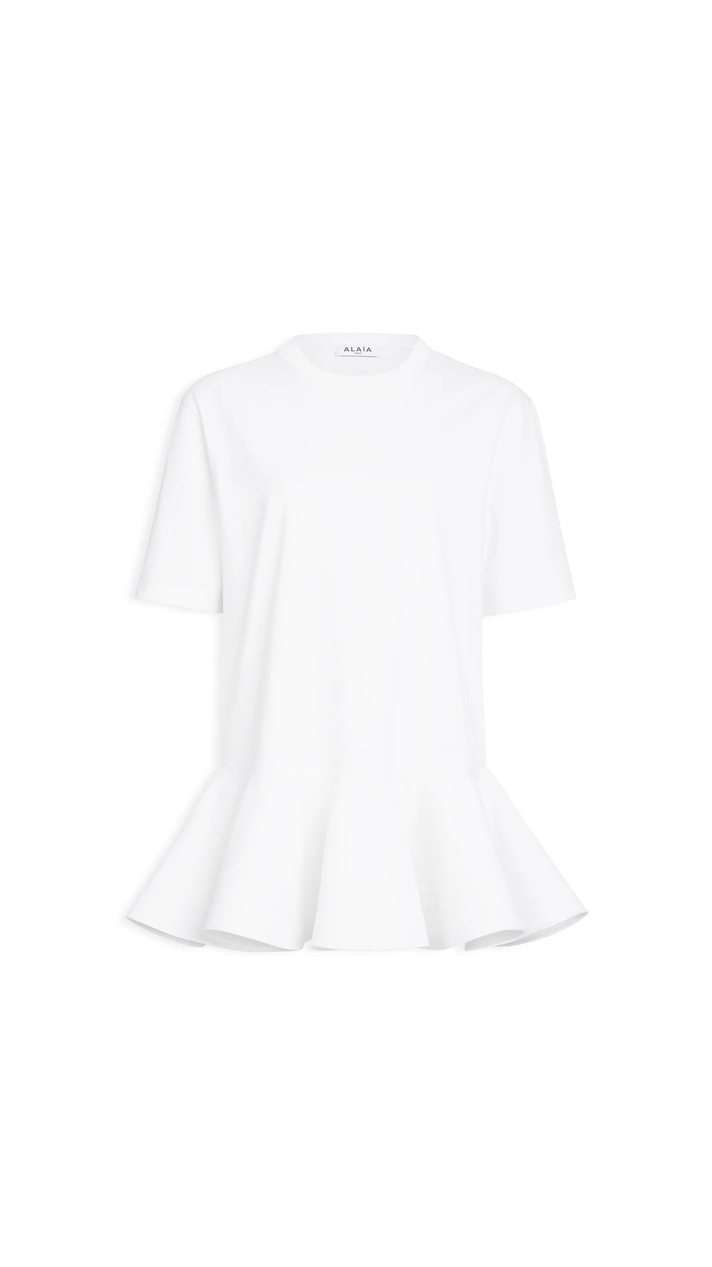 COTTON JERSEY CRINOLINE T-SHIRT - 1