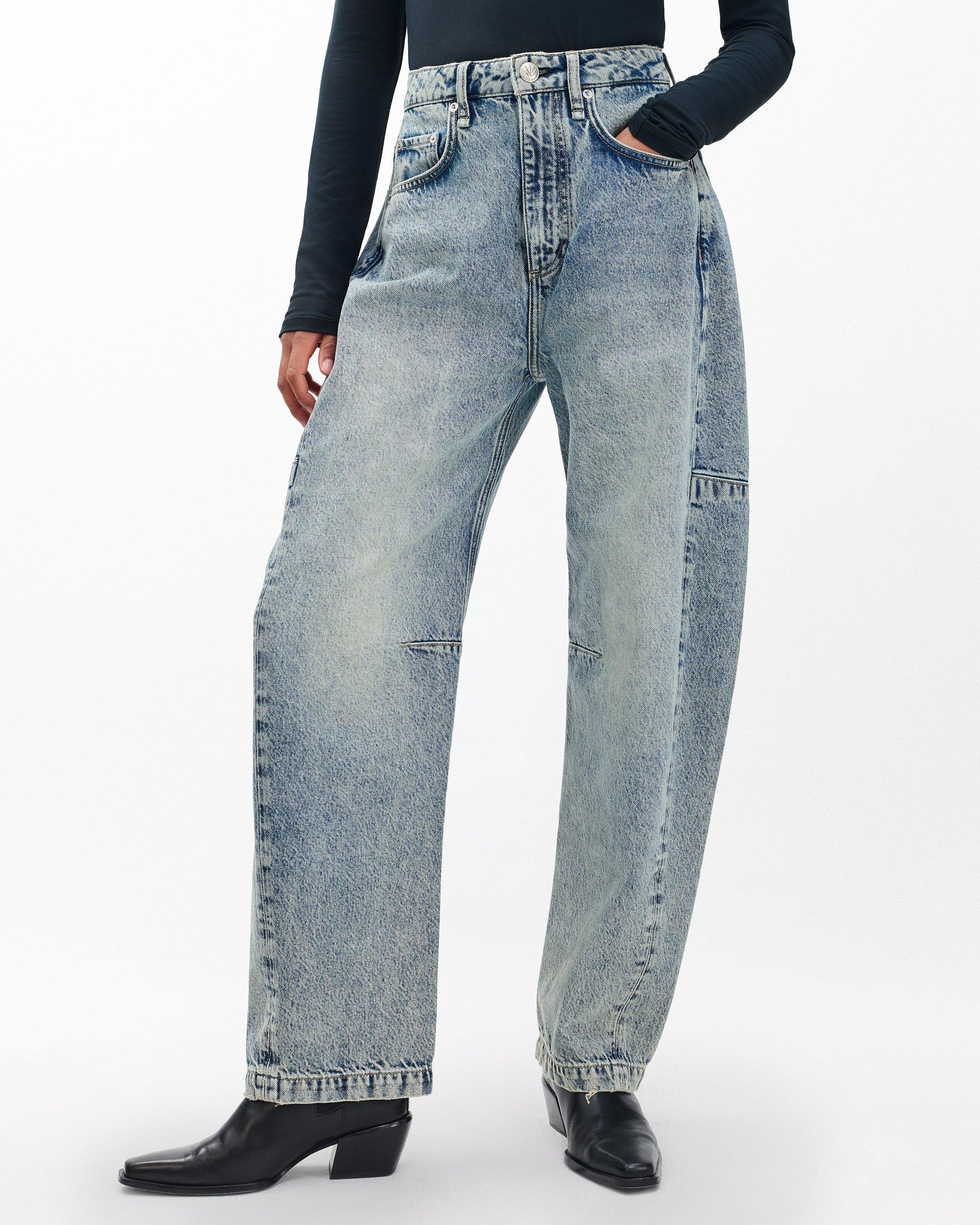 Charlie Barrel Jeans
Lightweight Rigid in Placid - 4