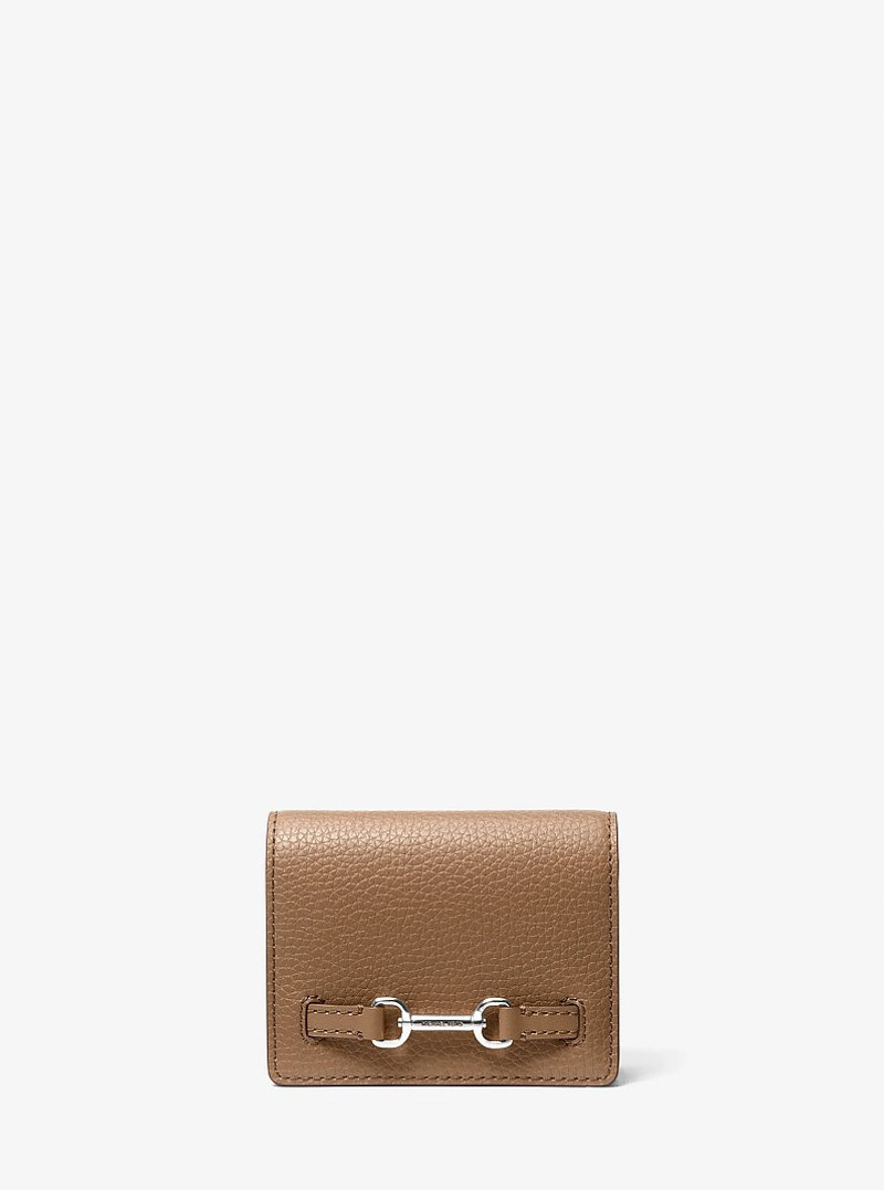 Carson Small Pebbled Leather Wallet 1