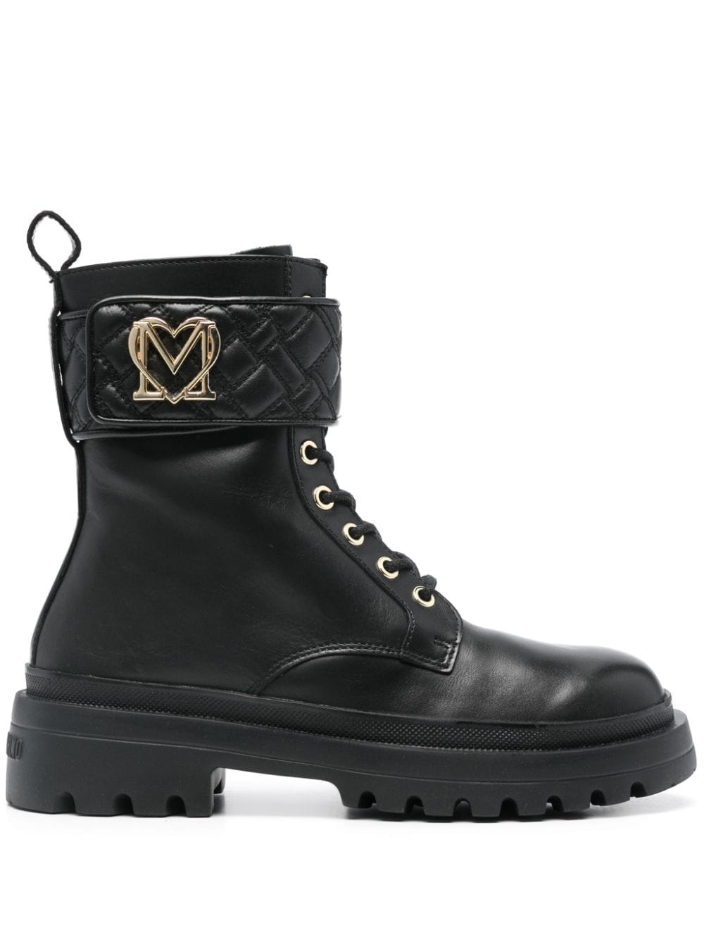 Moschino leather boots fashion