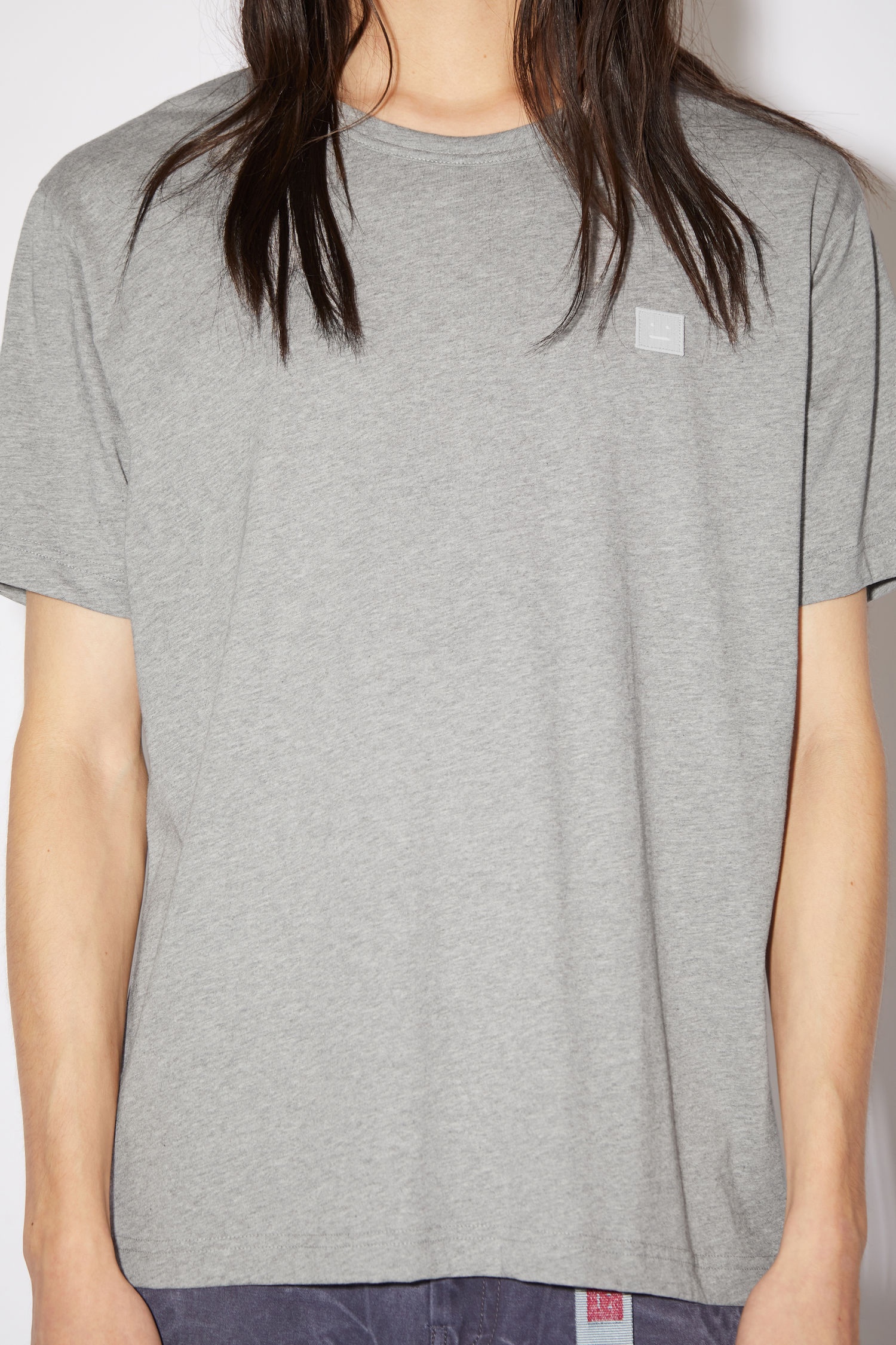 Lightweight t-shirt - Light Grey Melange - 5