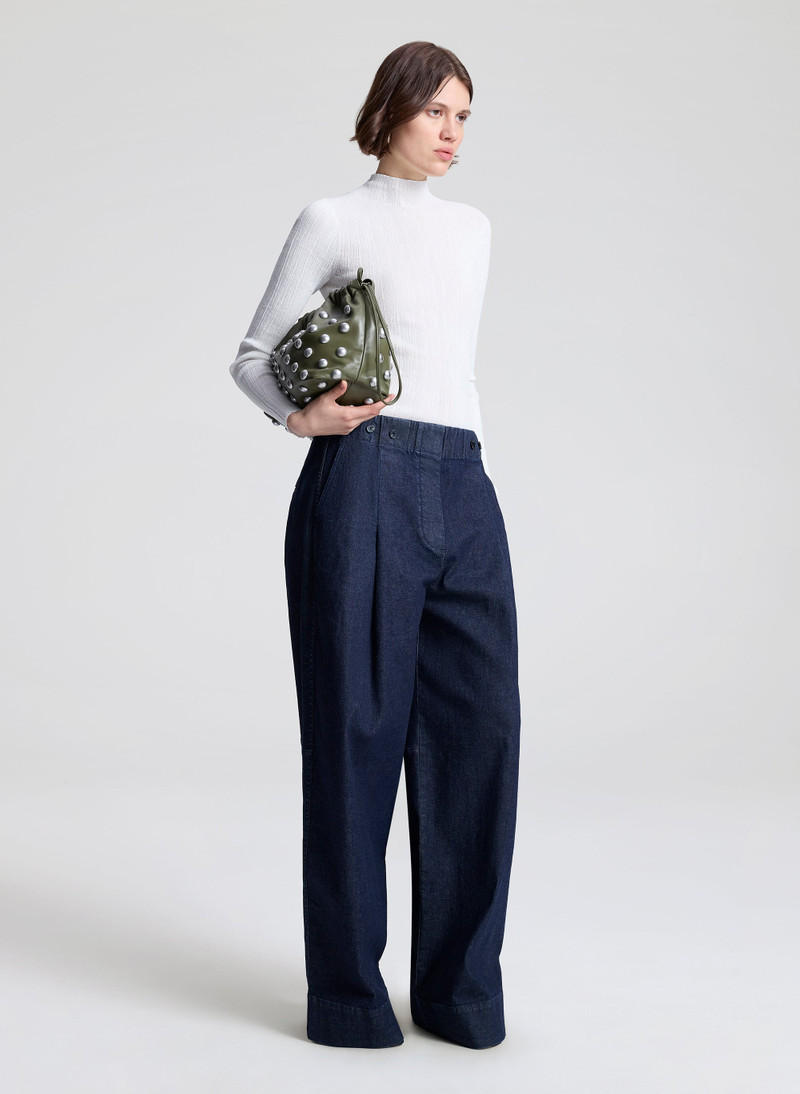 The 213 Wide Leg Denim Pant 4