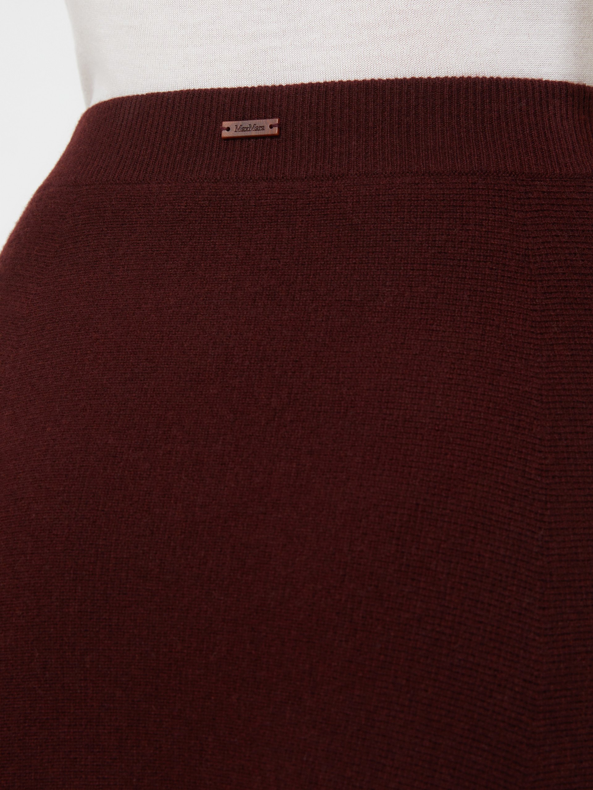 GIBERNA Wool and cashmere flared skirt - 5