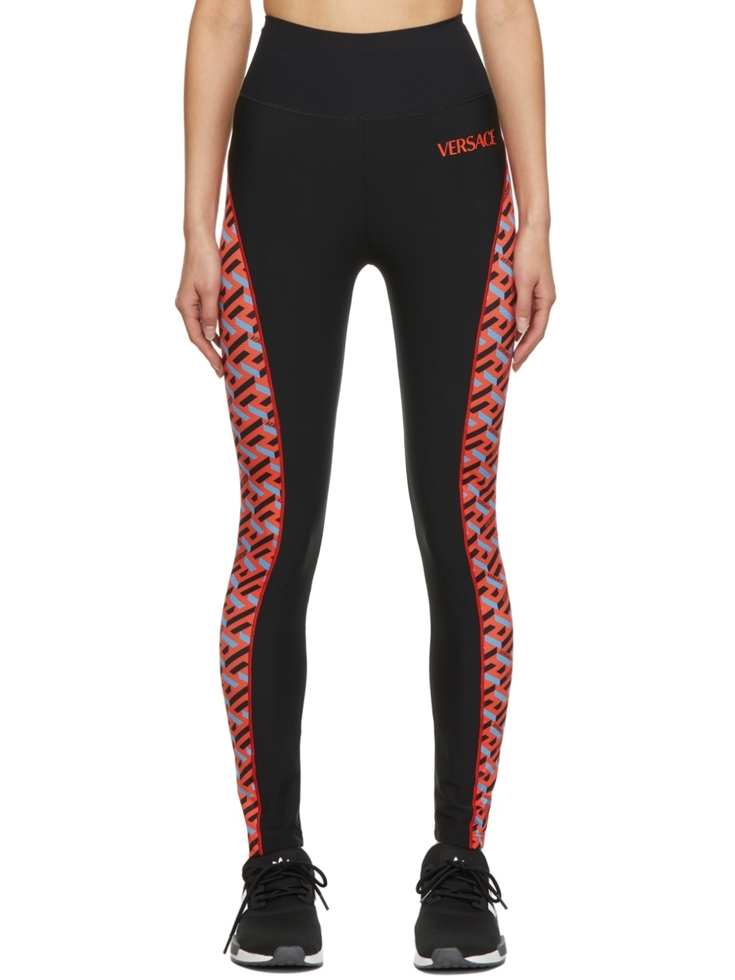 Black Monogram Sport Leggings - 1