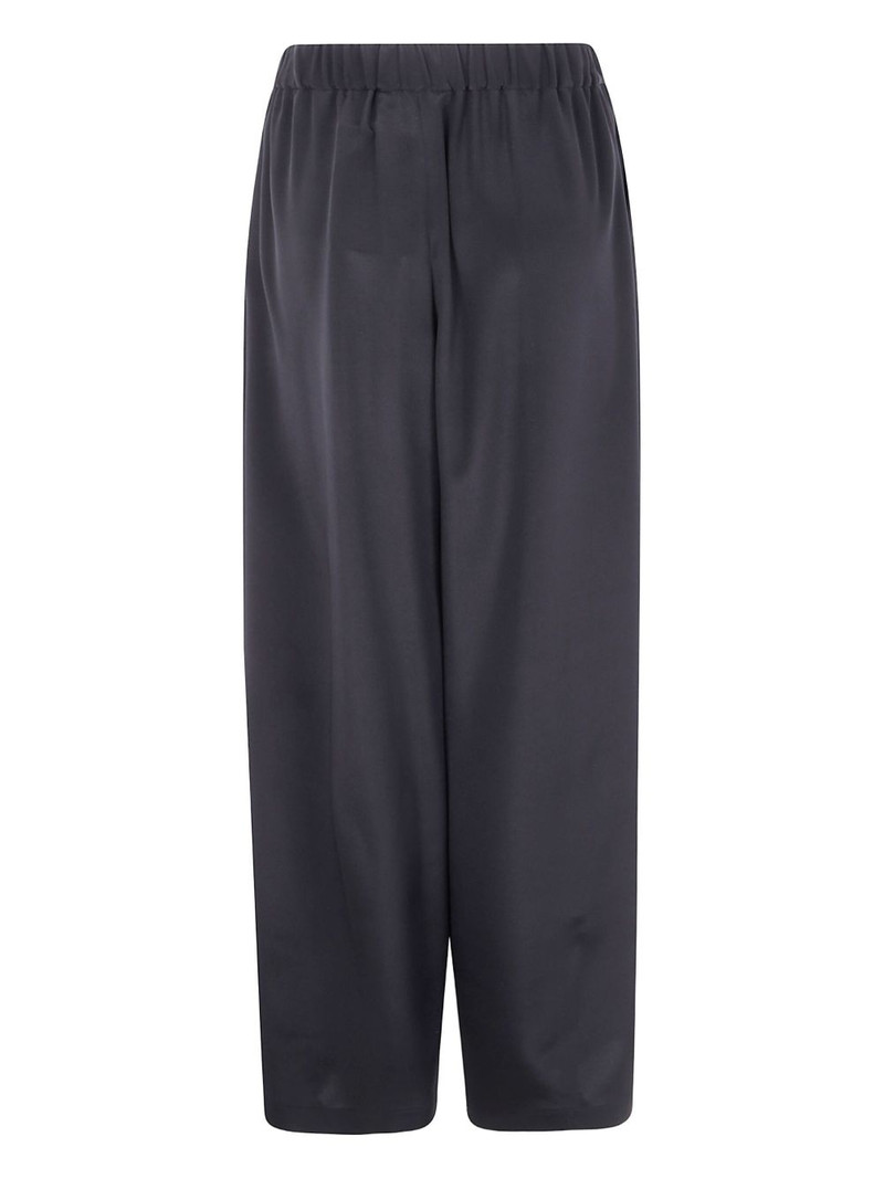 Max Mara elasticated-waist silk trousers outlook