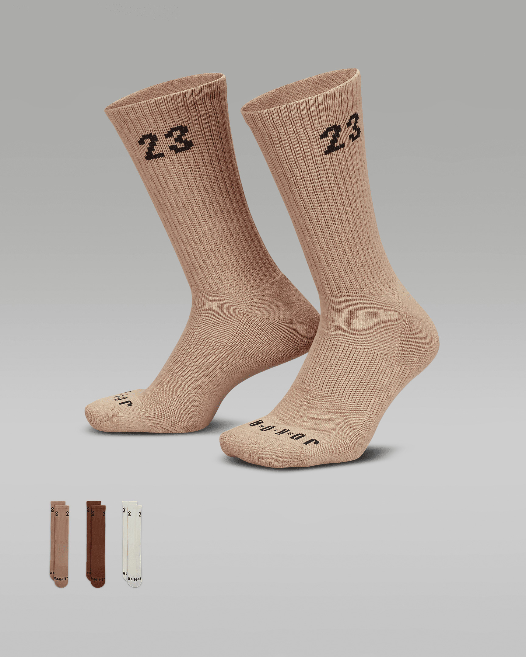 Jordan Essentials Crew Socks (3 Pairs) - 1