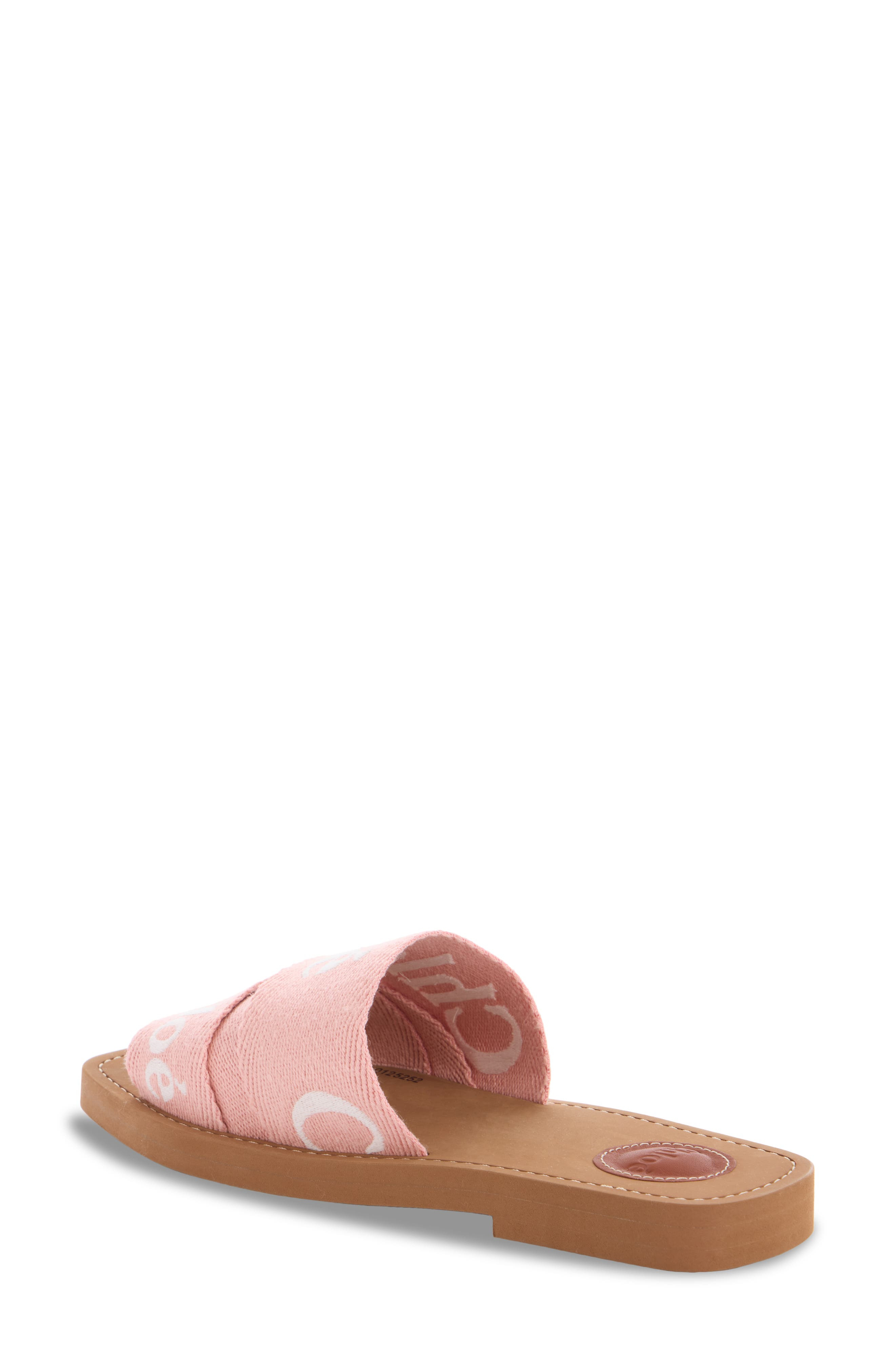 Chloé Woody Slide Sandal in Light Rosewood at Nordstrom - 2