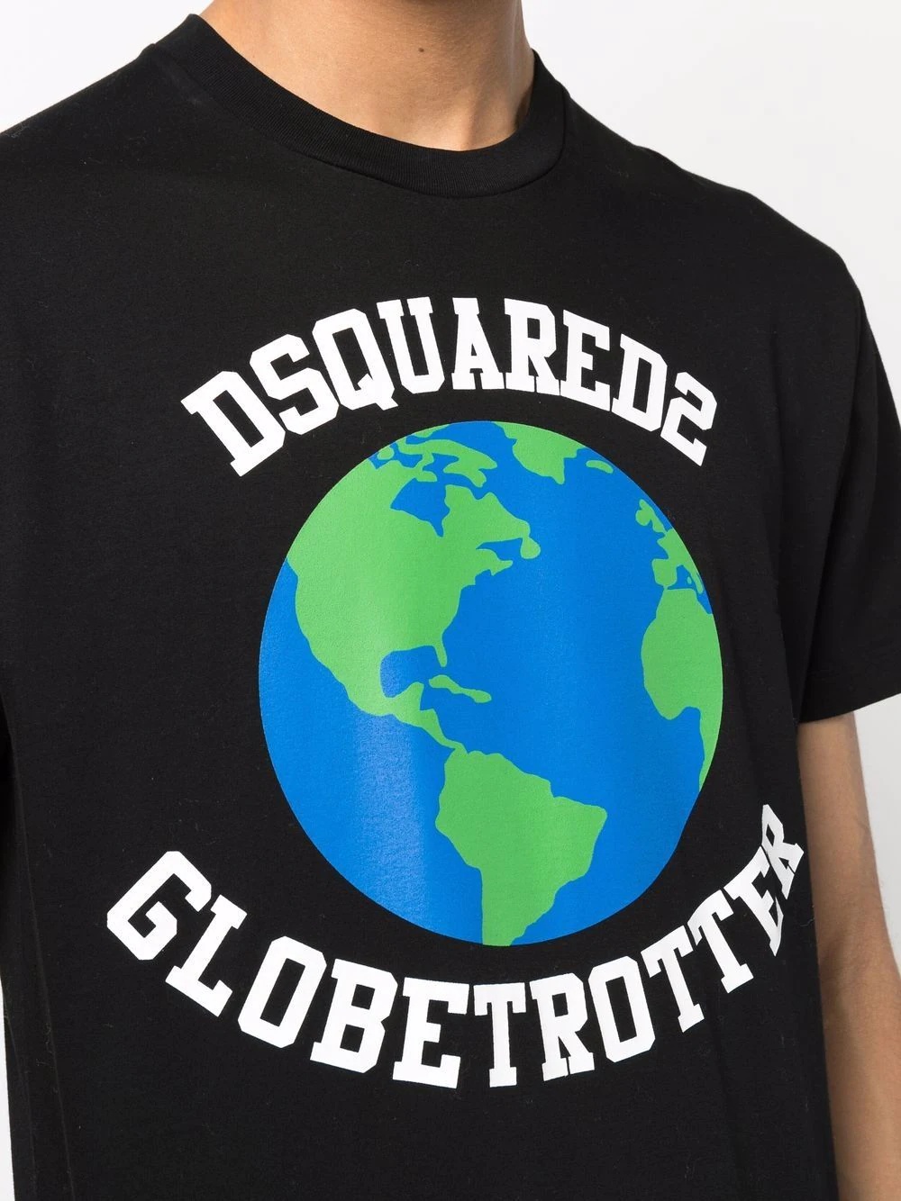 Globetrotter logo-print T-shirt - 5