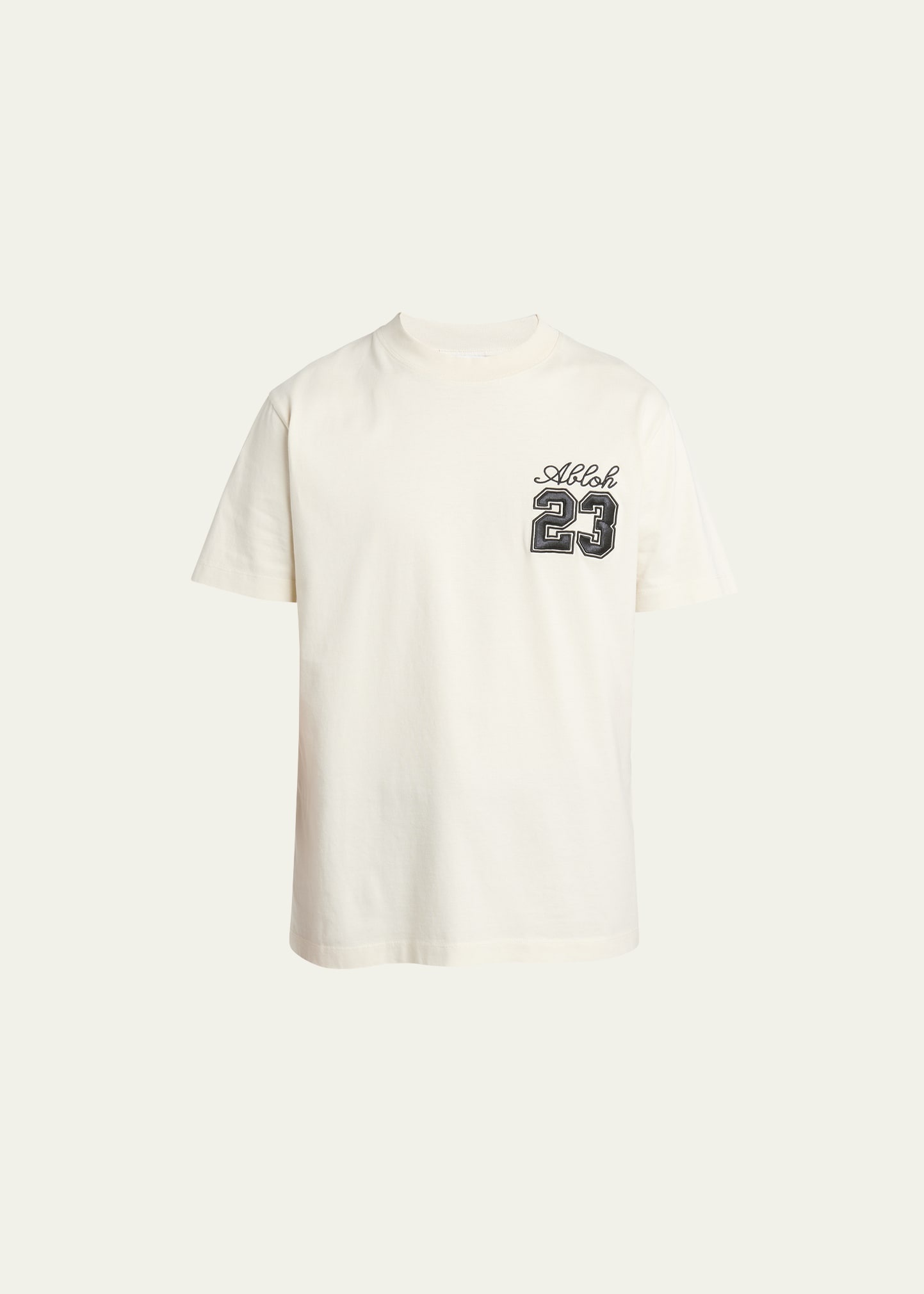 Men's Abloh Embroidered T-Shirt - 1