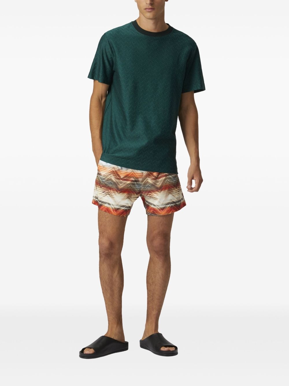 drawstring swim shorts - 2