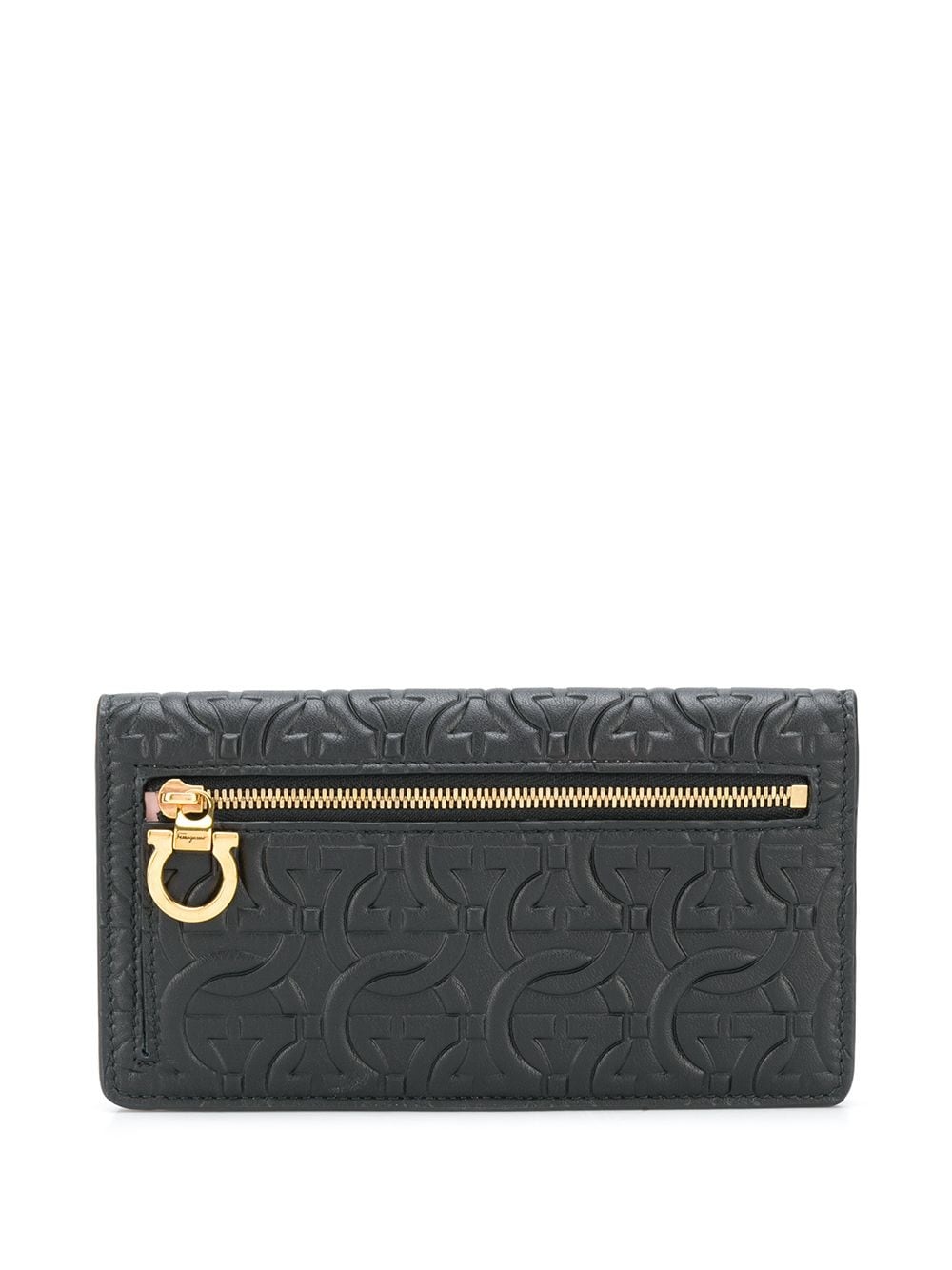 Gancini-embossed wallet - 2