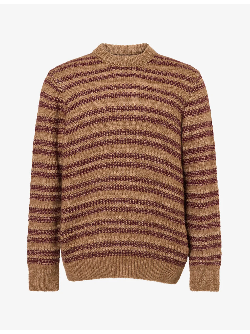 Noah Stripe Crew Neck Knit Jumper - 1