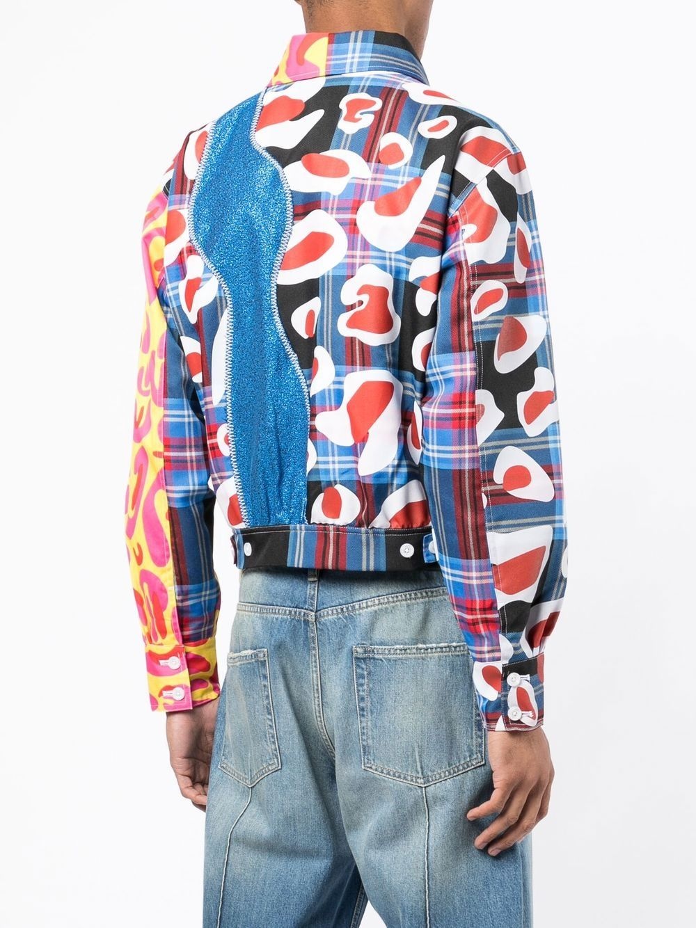 x Charles Jeffrey LOVERBOY patchwork jacket - 4