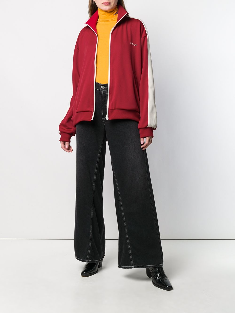 side-stripe track jacket - 2