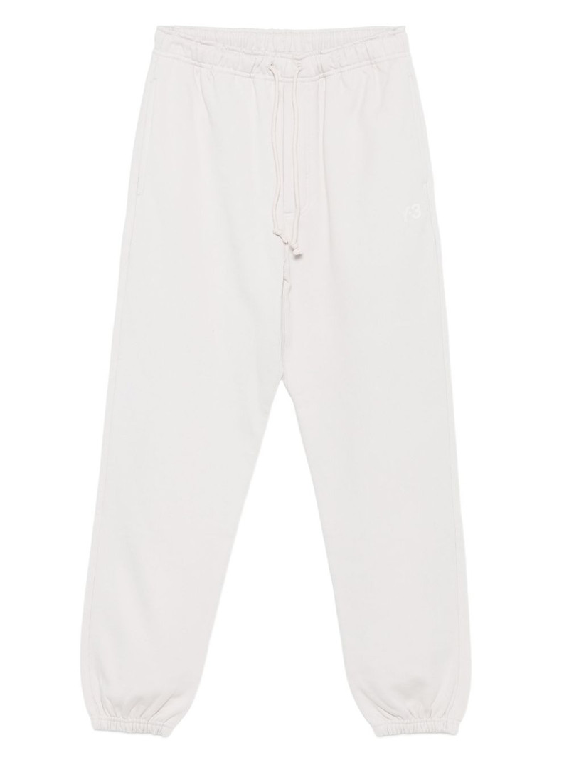elastic-cuffed drawstring trousers 1