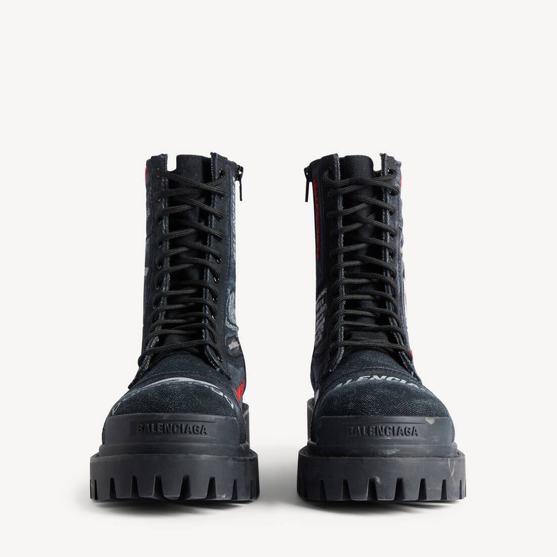 Men's Combat Strike Boot in Black 3