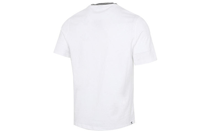 PUMA PUMA Downtown Pocket T-Shirt 'White Black' 531432-02 outlook