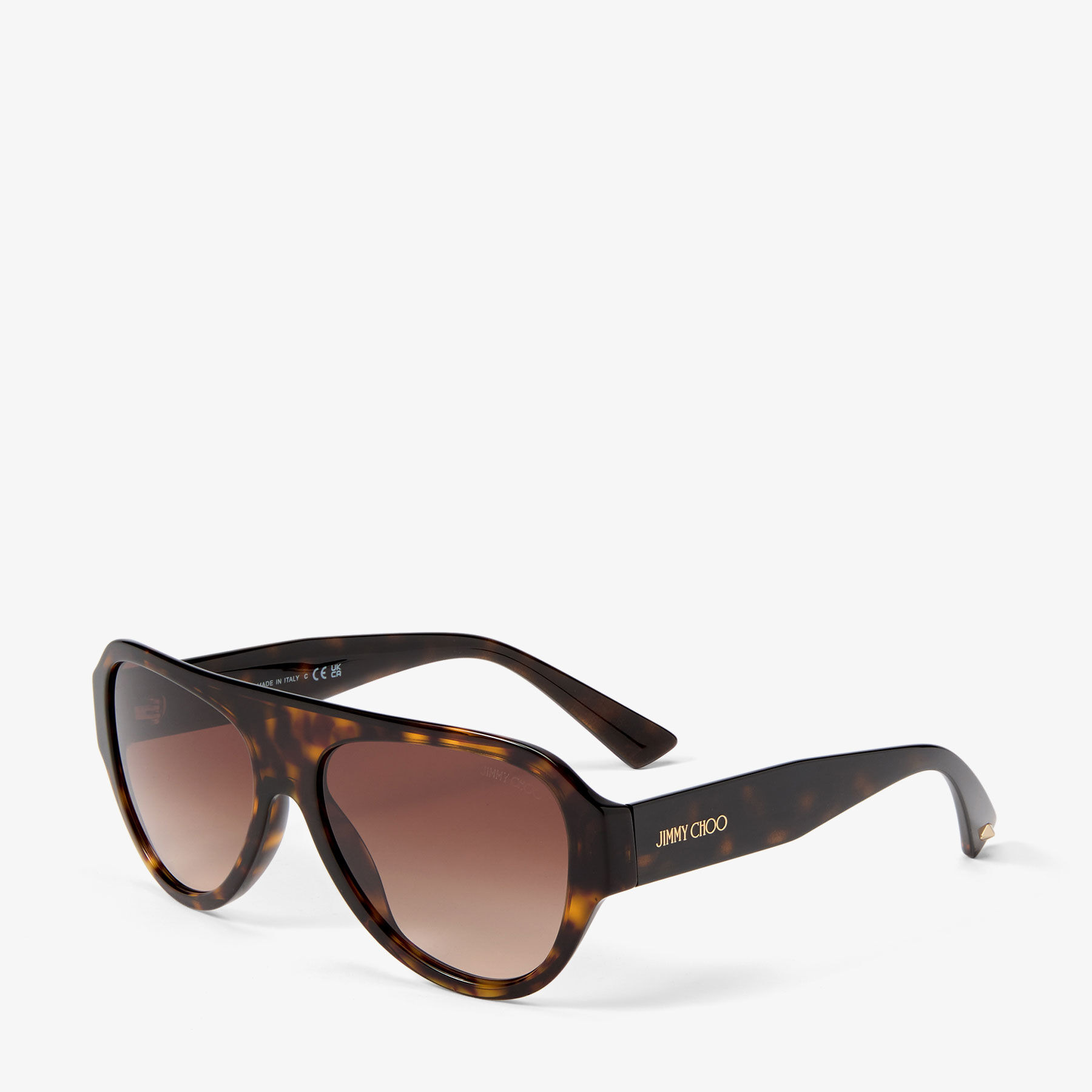 Eira
Brown Havana Aviator Sunglasses - 2