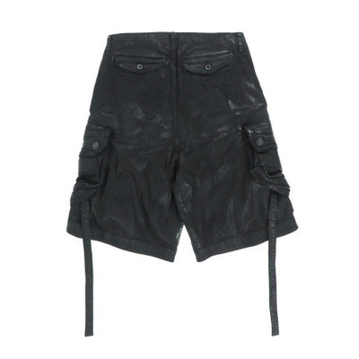 Julius GASMASK DENIM CARGO SHORTS / BLK outlook