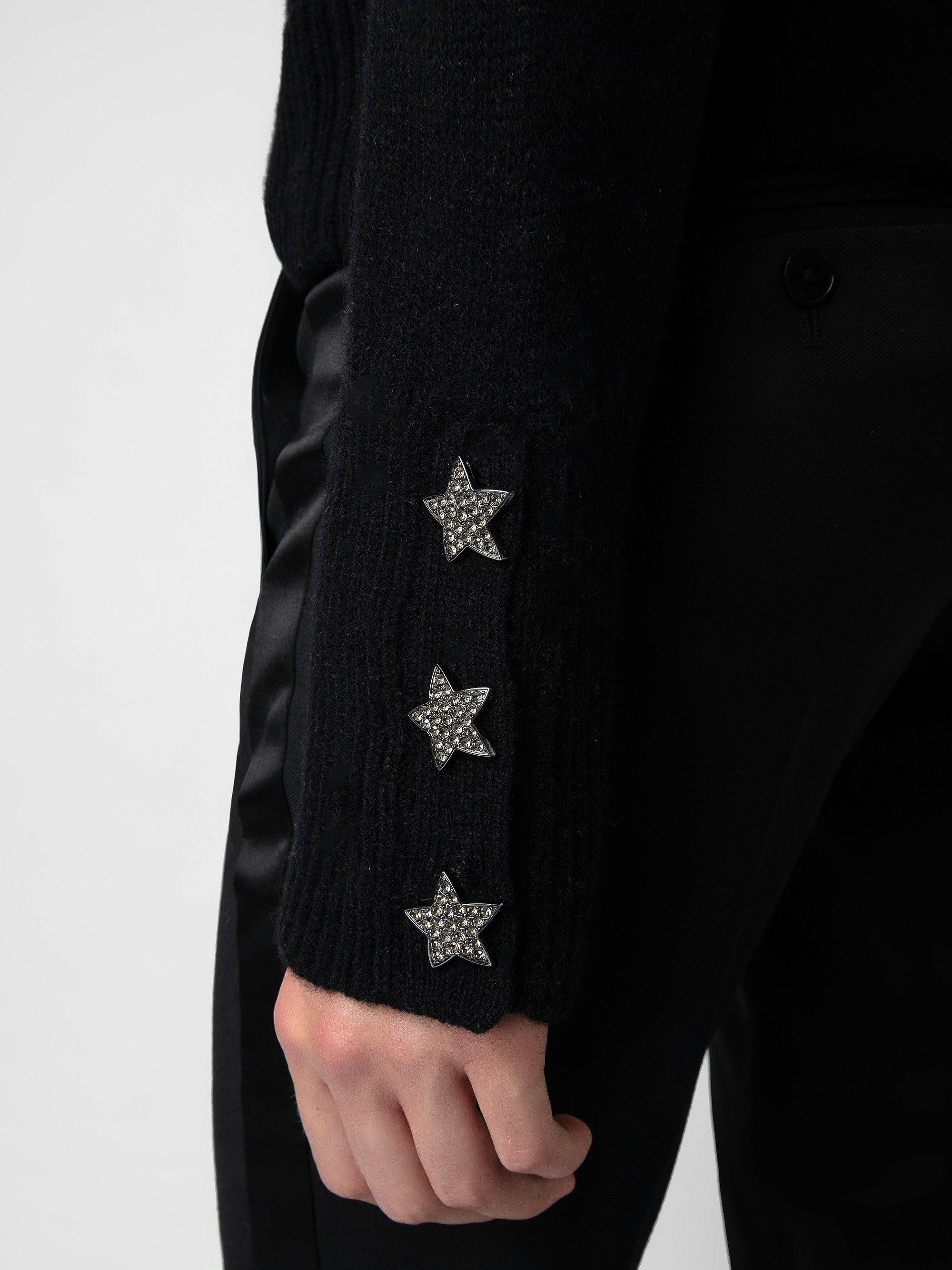 Boxy Jewelled Sweater - 4