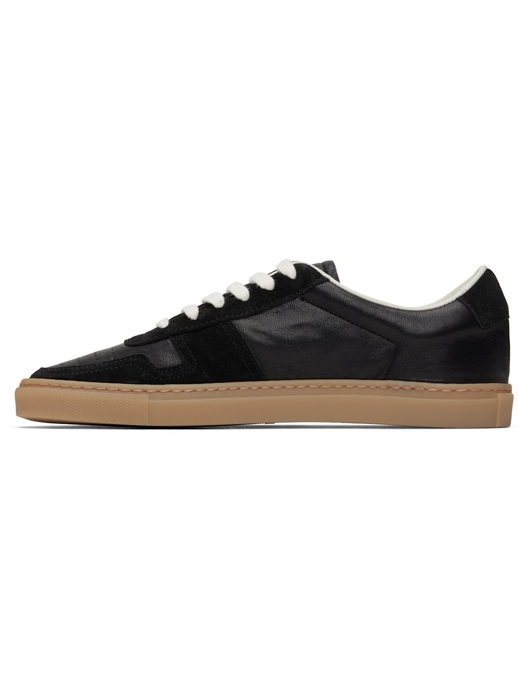 Black Bball Duo Slim Sneakers - 3