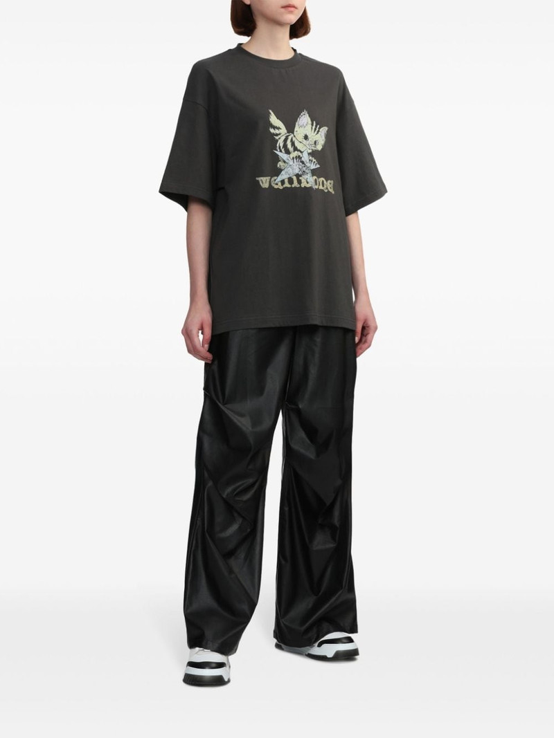 We11done graphic-print T-shirt outlook