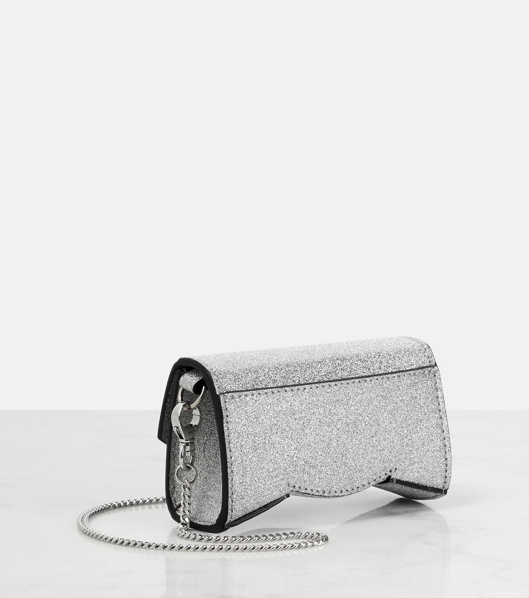 Loubi54 Mini glitter shoulder bag - 4