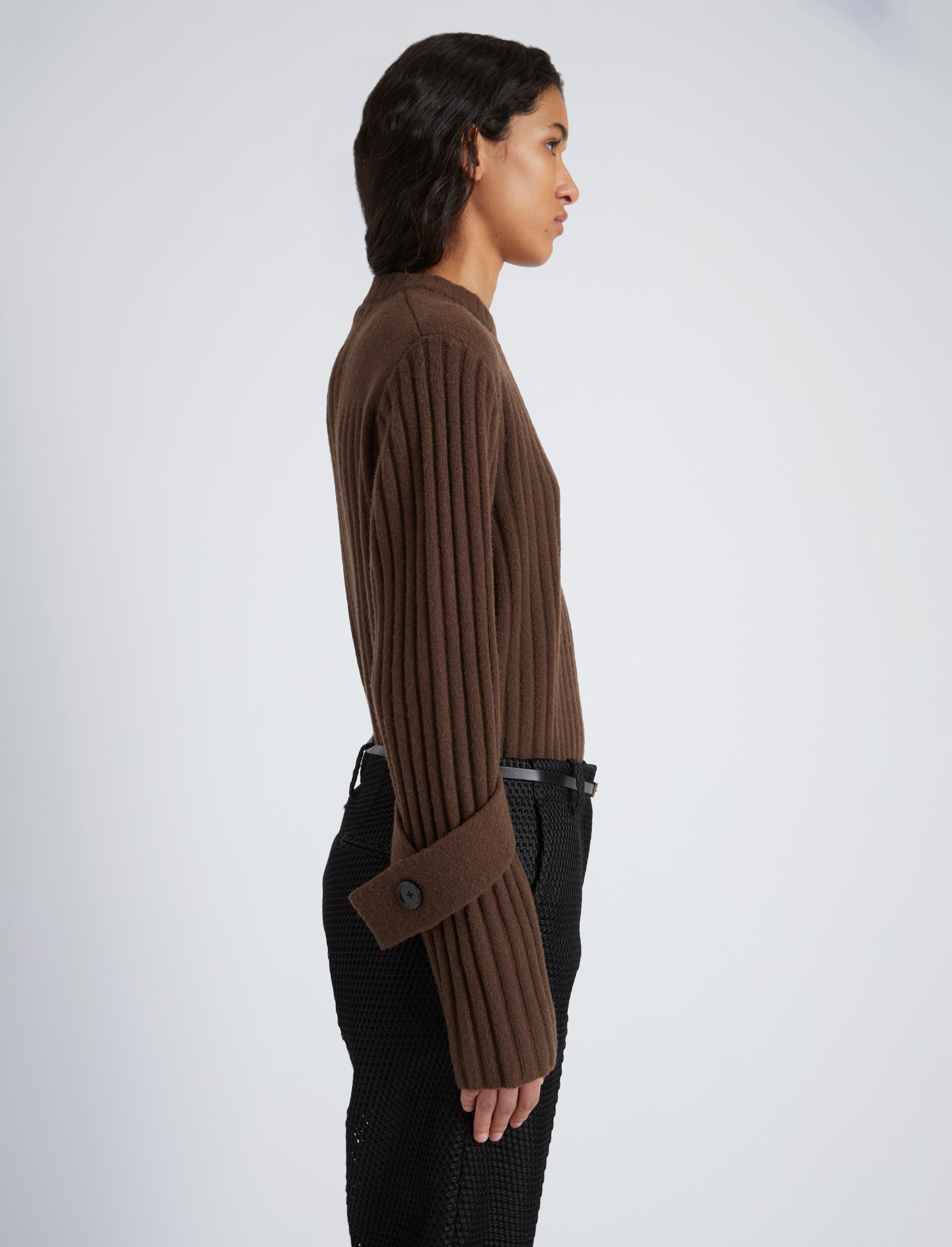 Verona Sweater in Midweight Cashmere Rib - 6