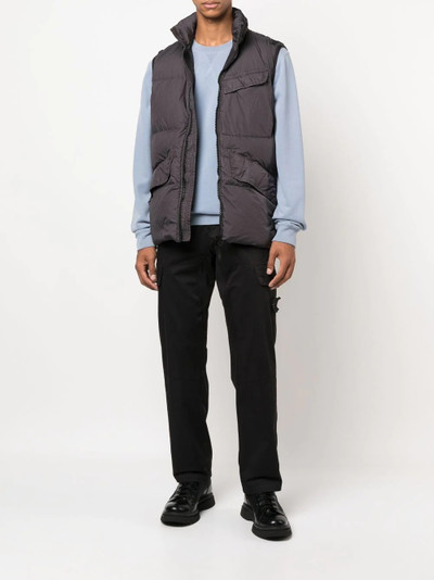 Stone Island Compass-badge padded gilet outlook