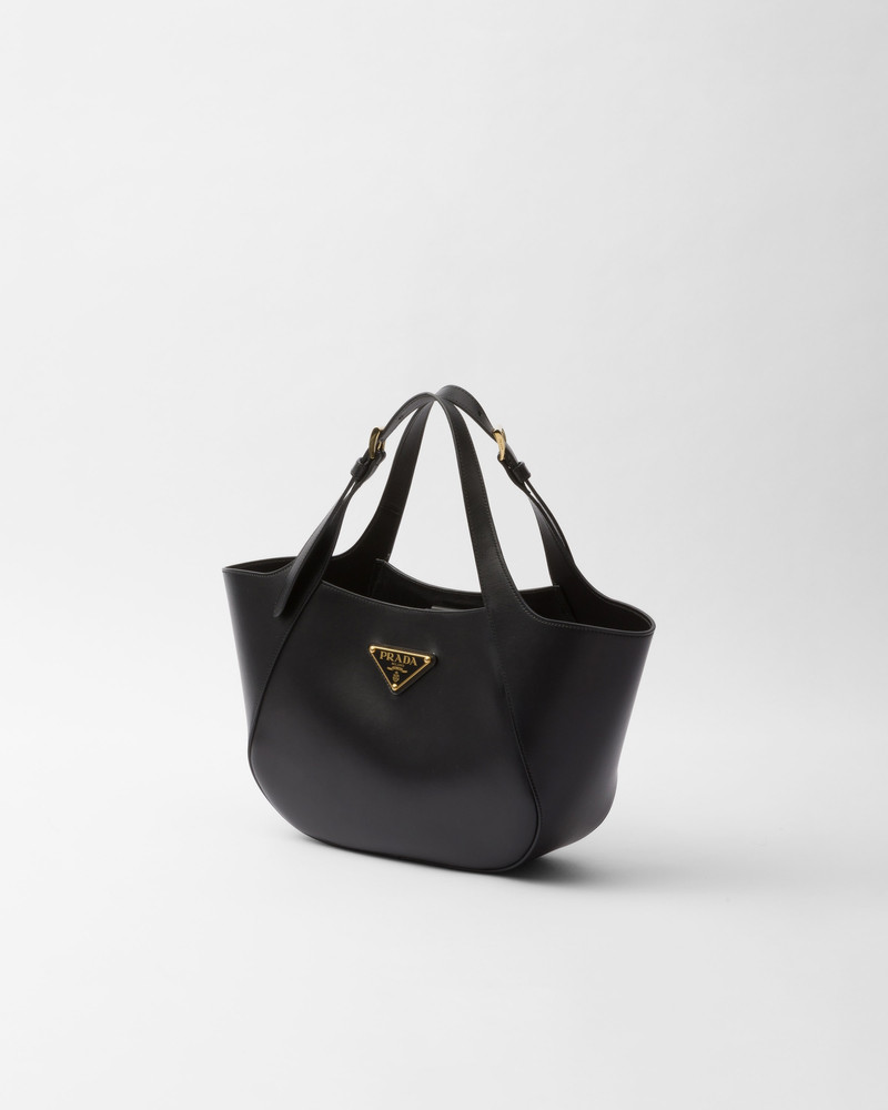 Prada medium leather tote bag 3