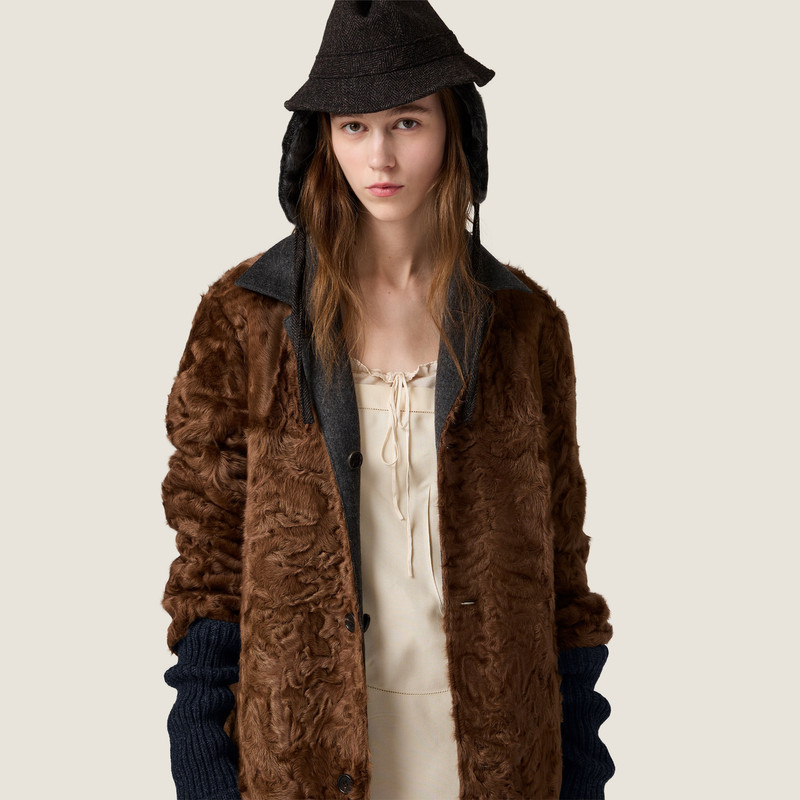 Reversible wool and Chekiang coat 6