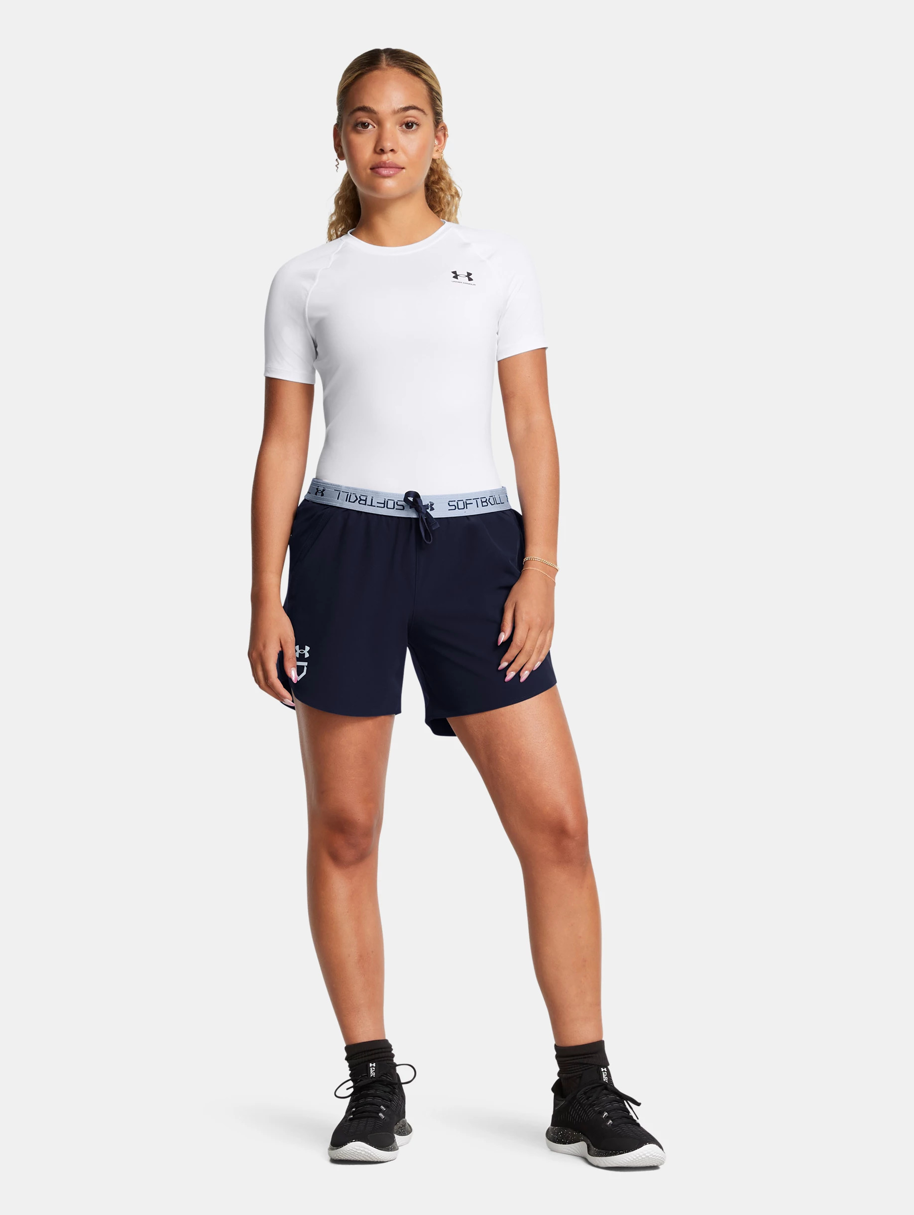 Women's UA Utility Softball Shorts - 5