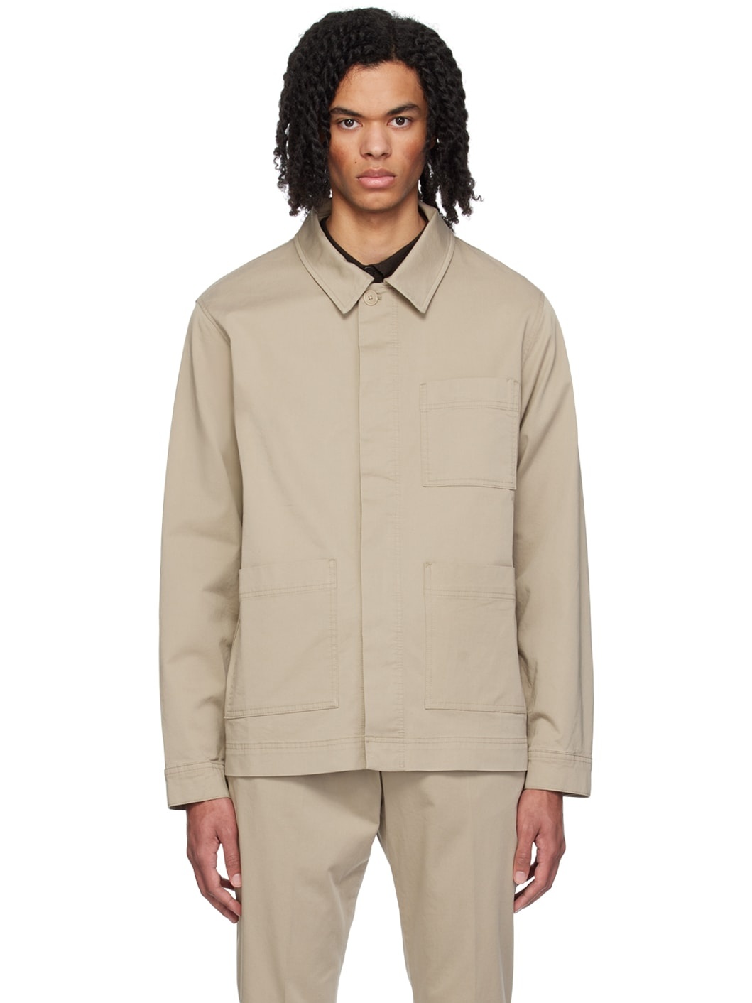 Beige Olav 1804 Shirt - 1