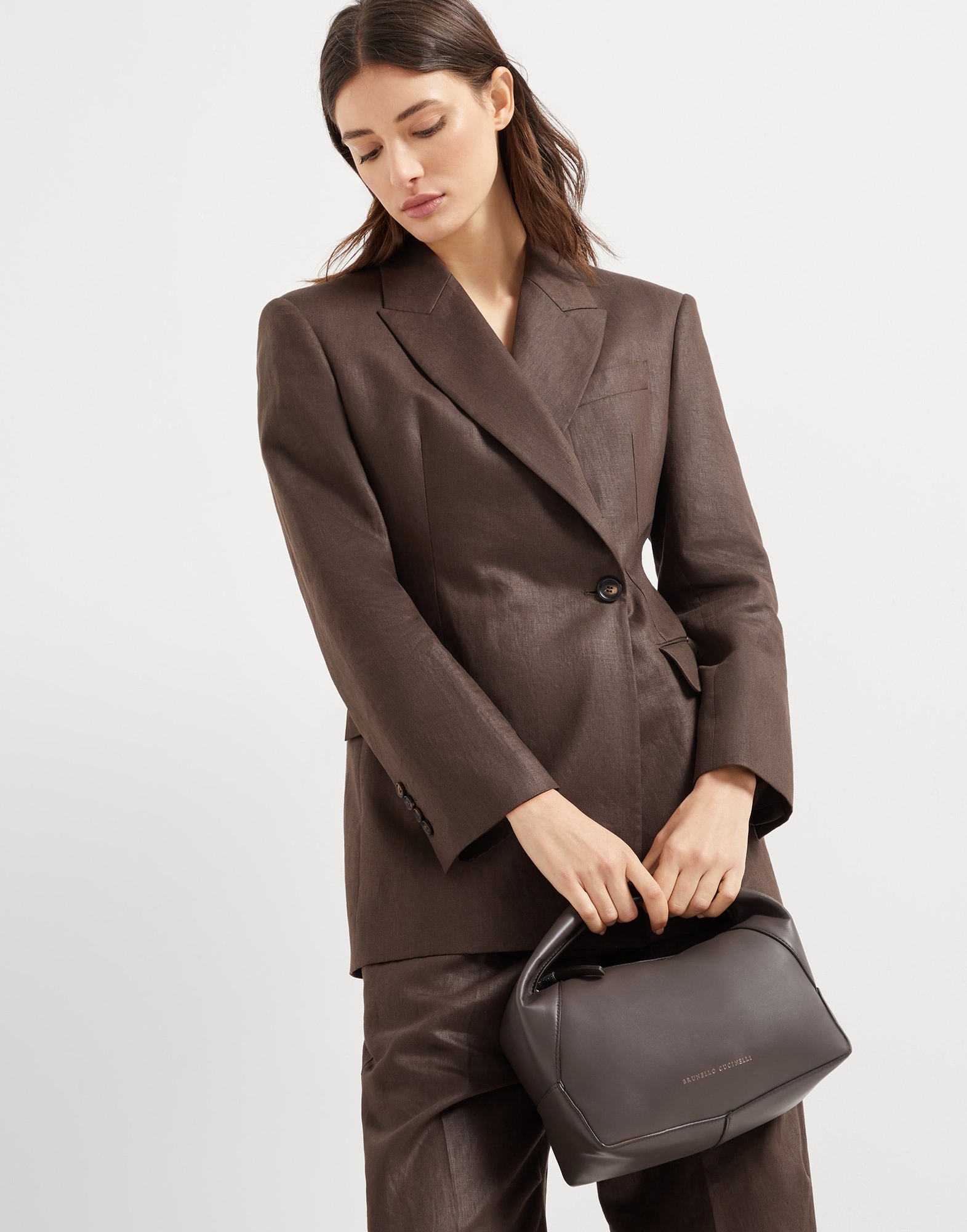 BC Duo small hobo bag in calfskin - 4