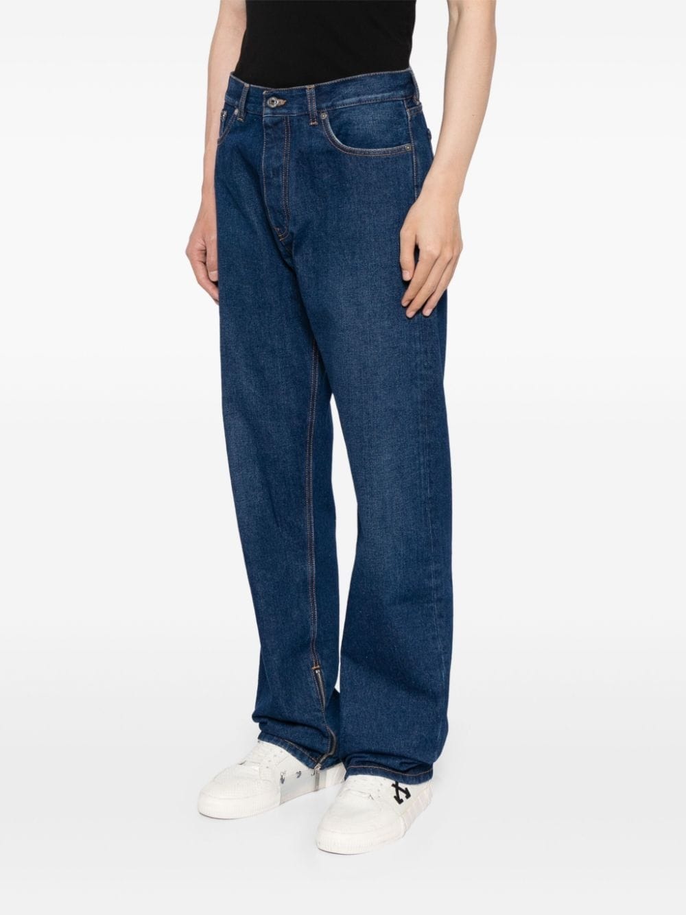 Arr Tab Zip Det Skate wide-leg jeans - 3