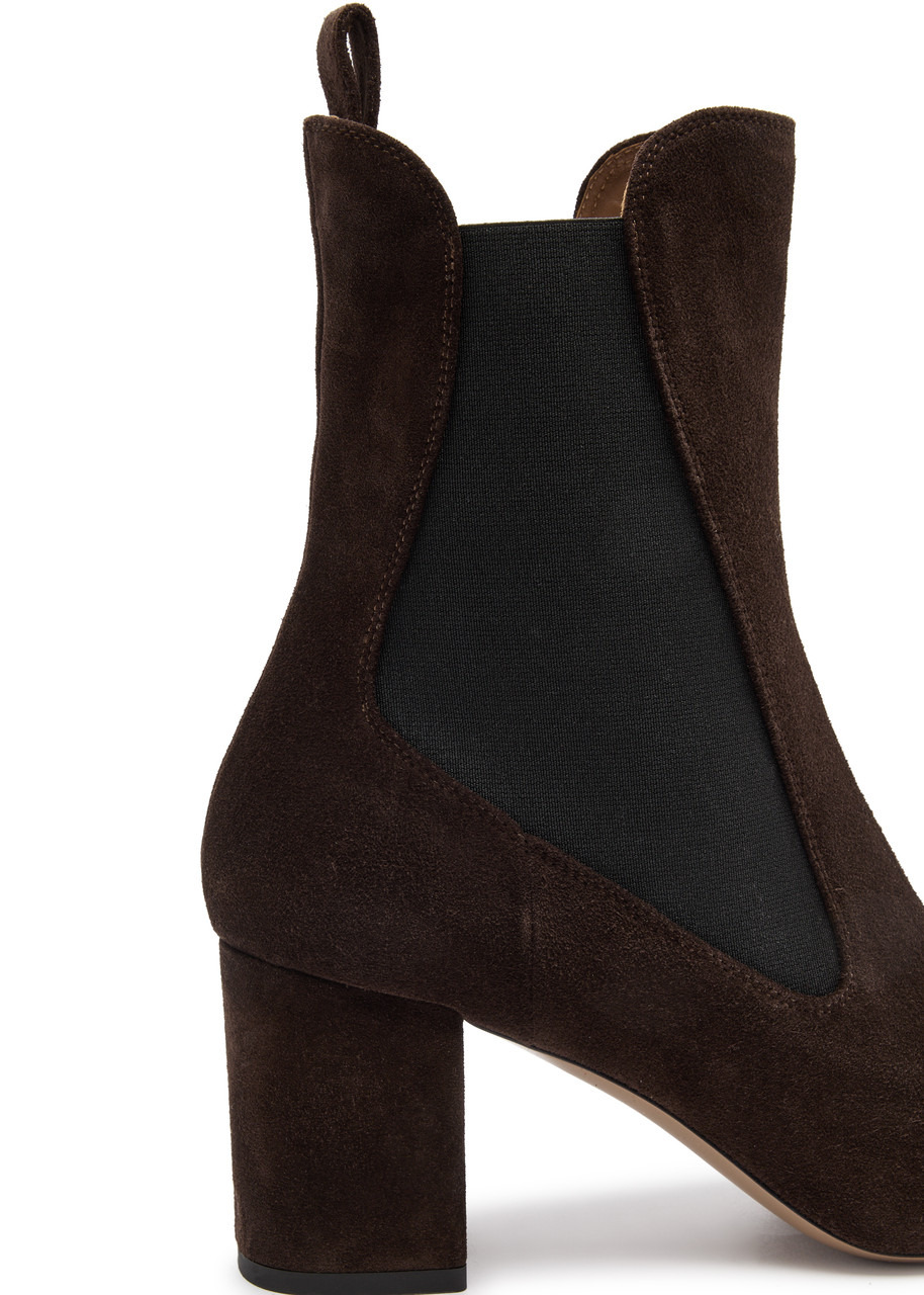 Paris Texas Anja 70 Suede Ankle Boots - 4