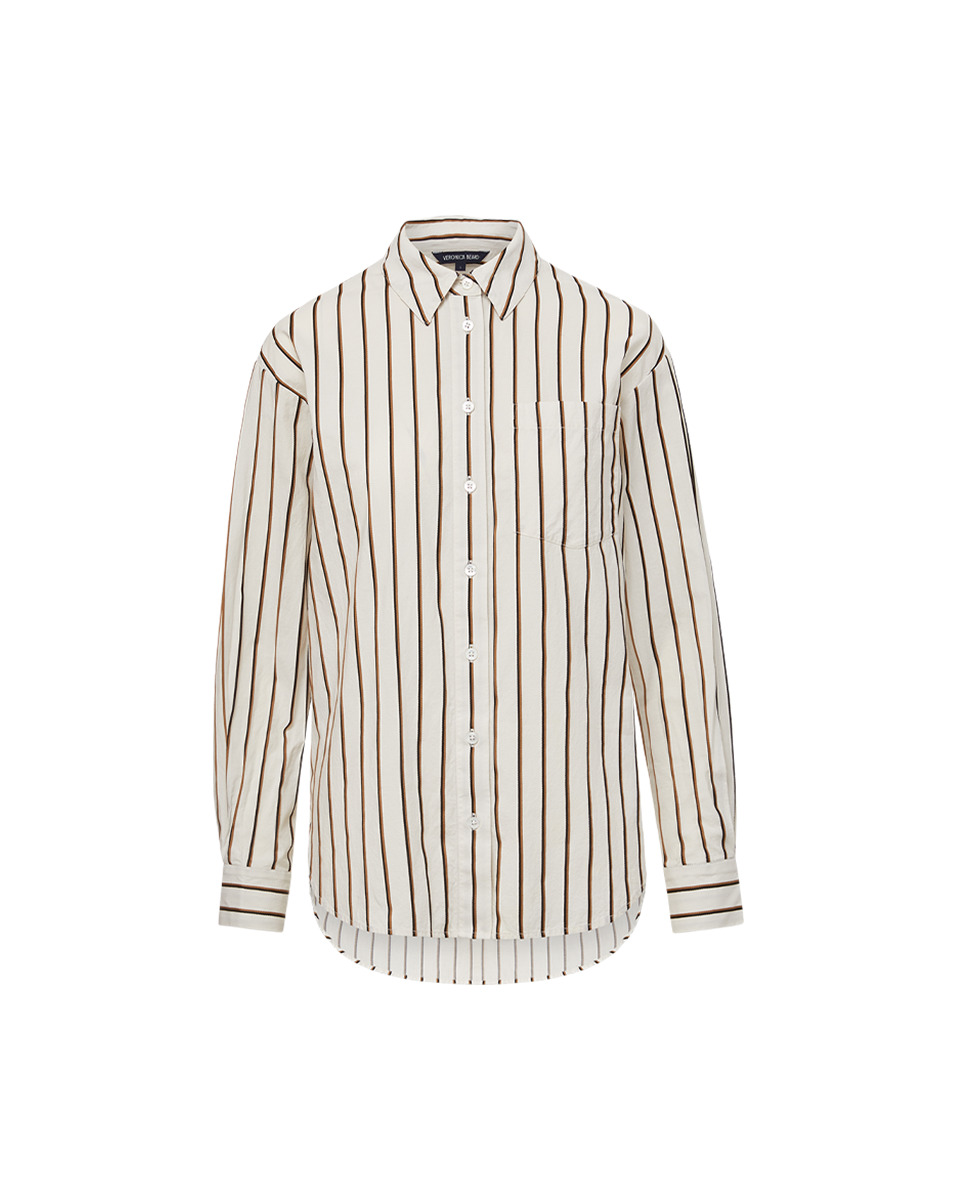 KEIKO STRETCH-COTTON BUTTON-DOWN - 1