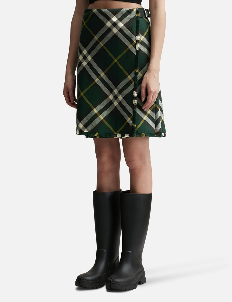 Burberry CHECK WOOL KILT outlook