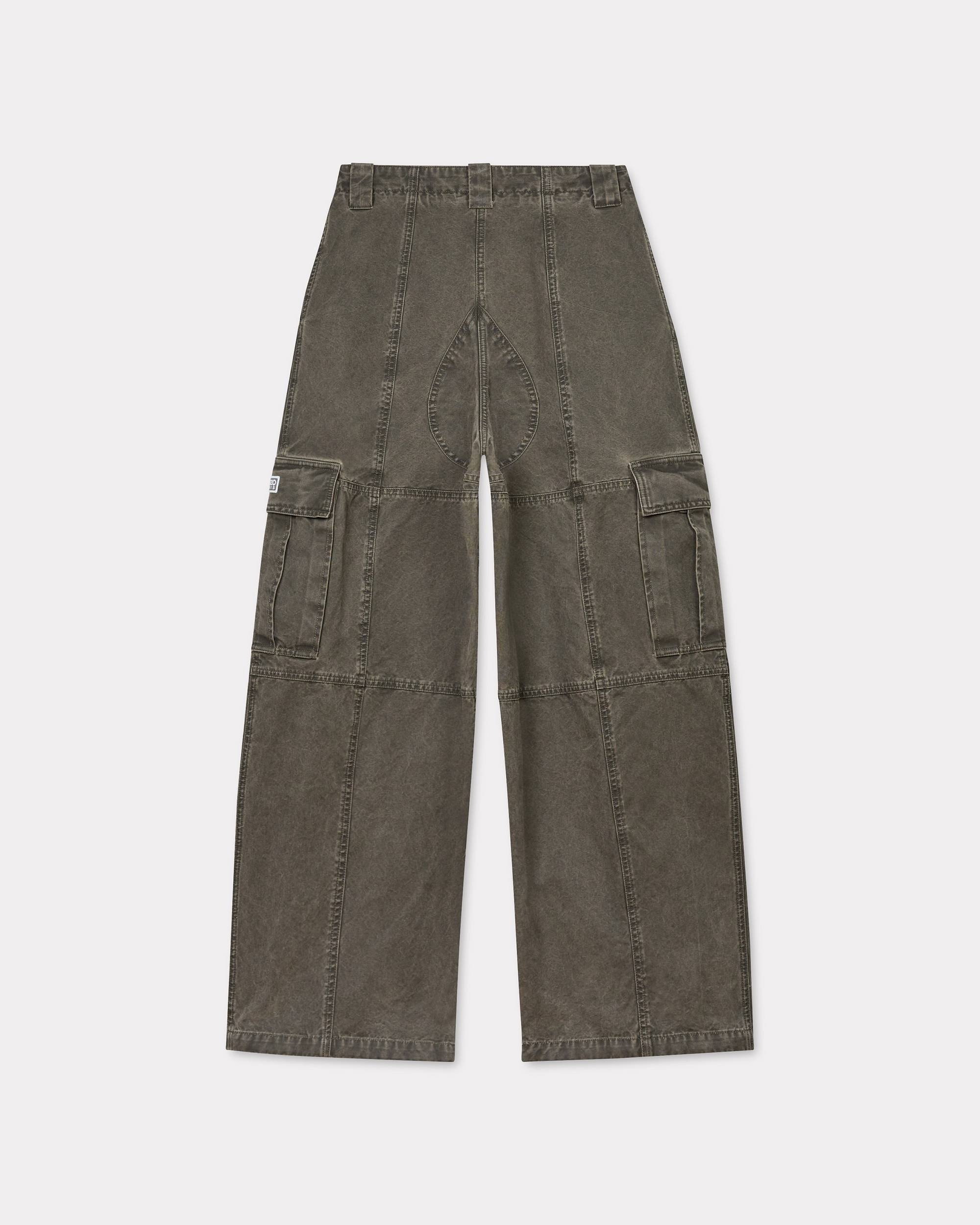 Cargo pants in cotton canvas - 2