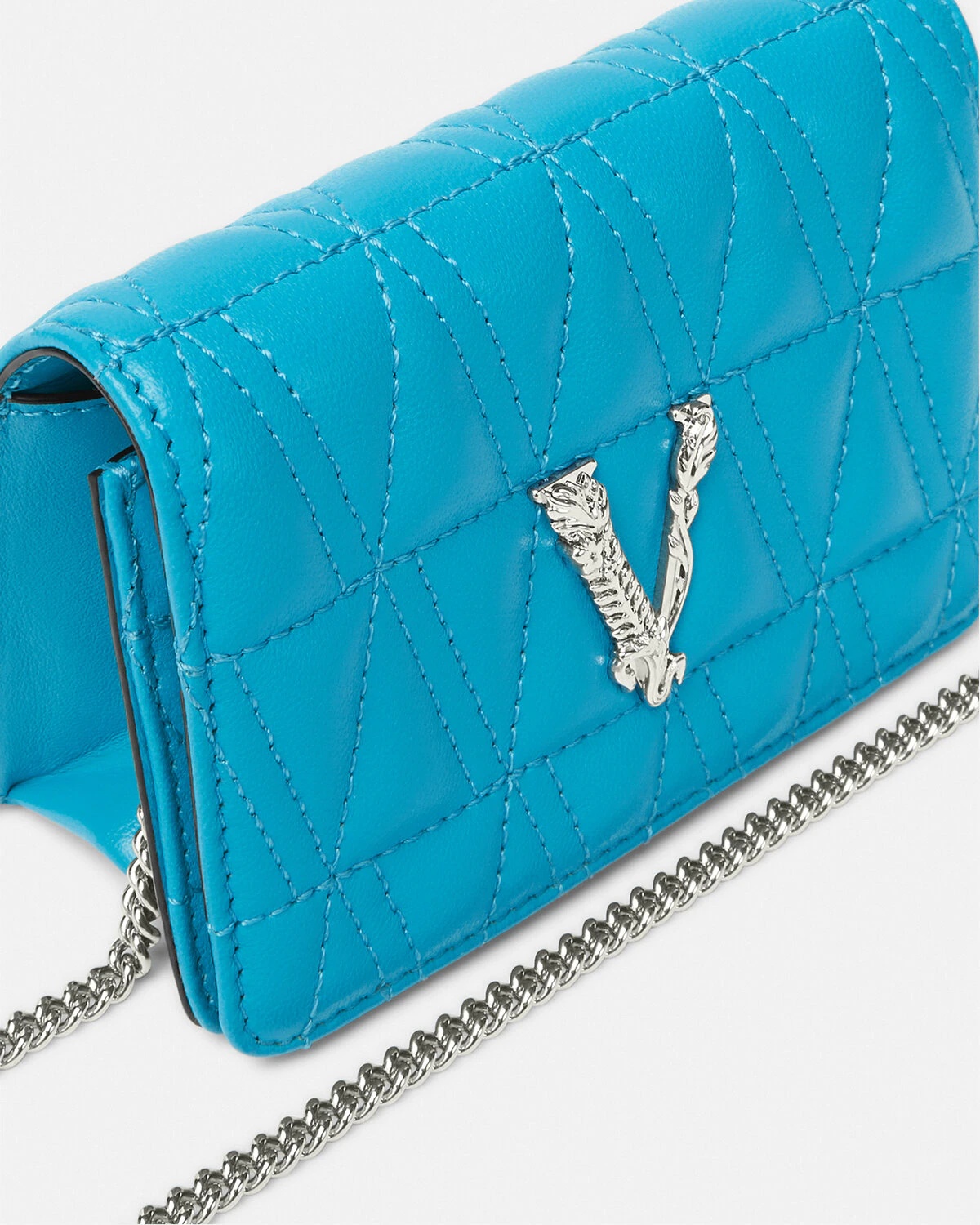 Versace Virtus Quilted Evening Bag