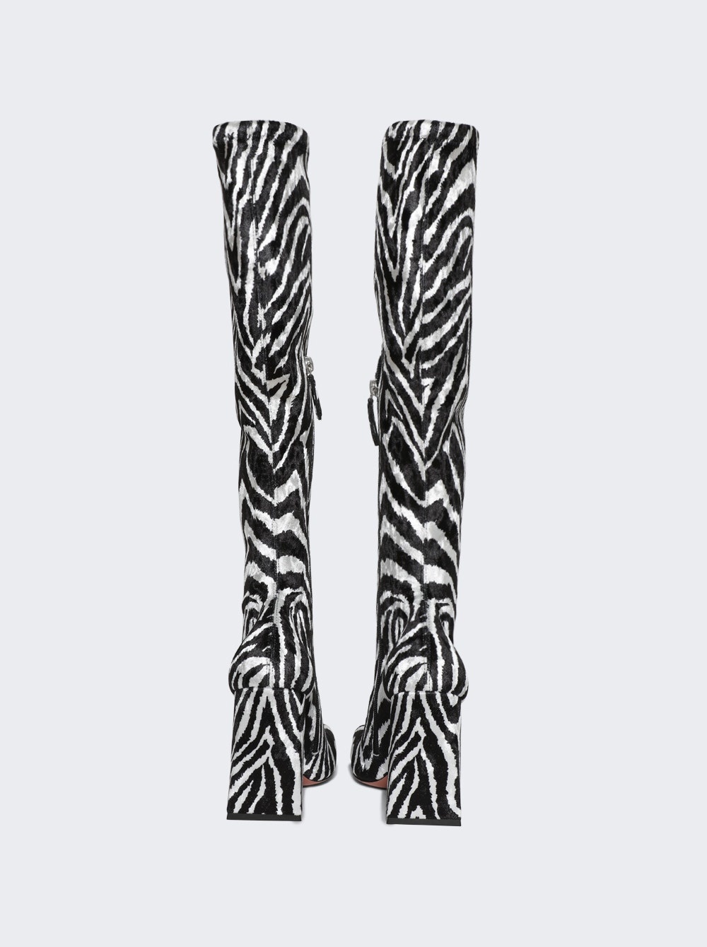 Marine Stretch Velvet Boot Zebra - 2
