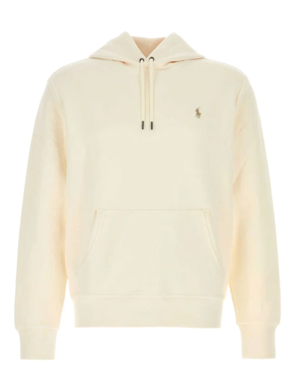 embroidered-logo hoodie - 1