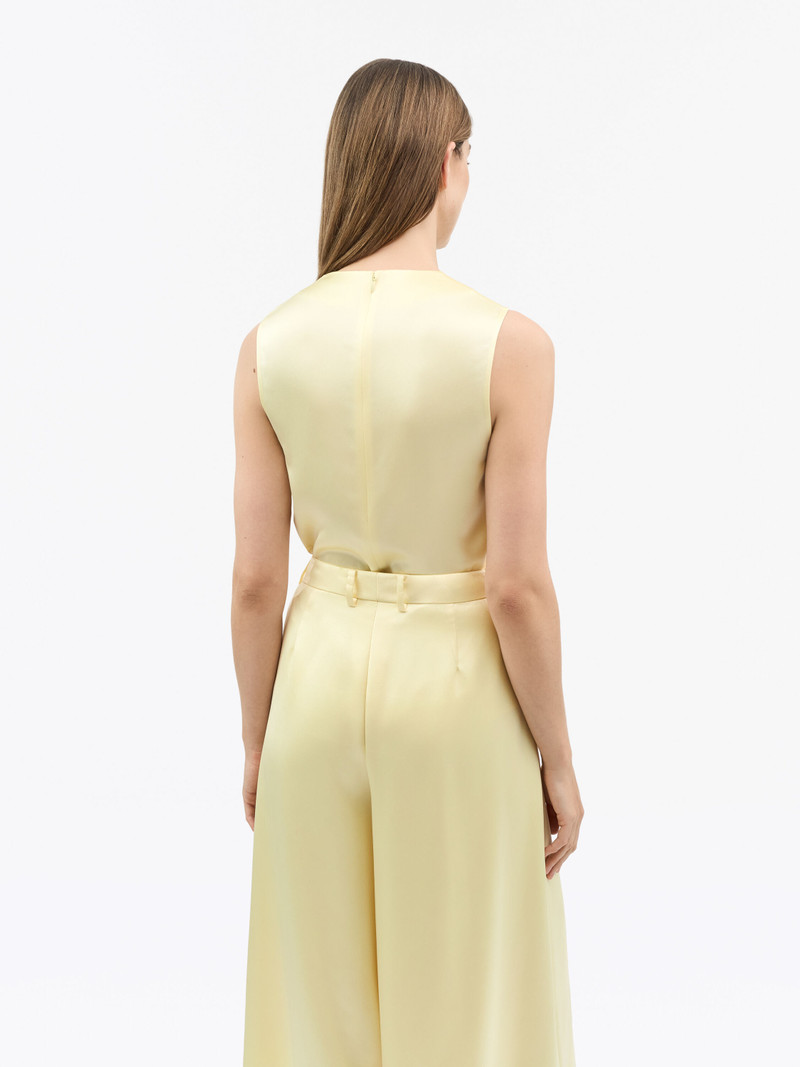 TIGER OF SWEDEN Lian Draped Satin Top outlook