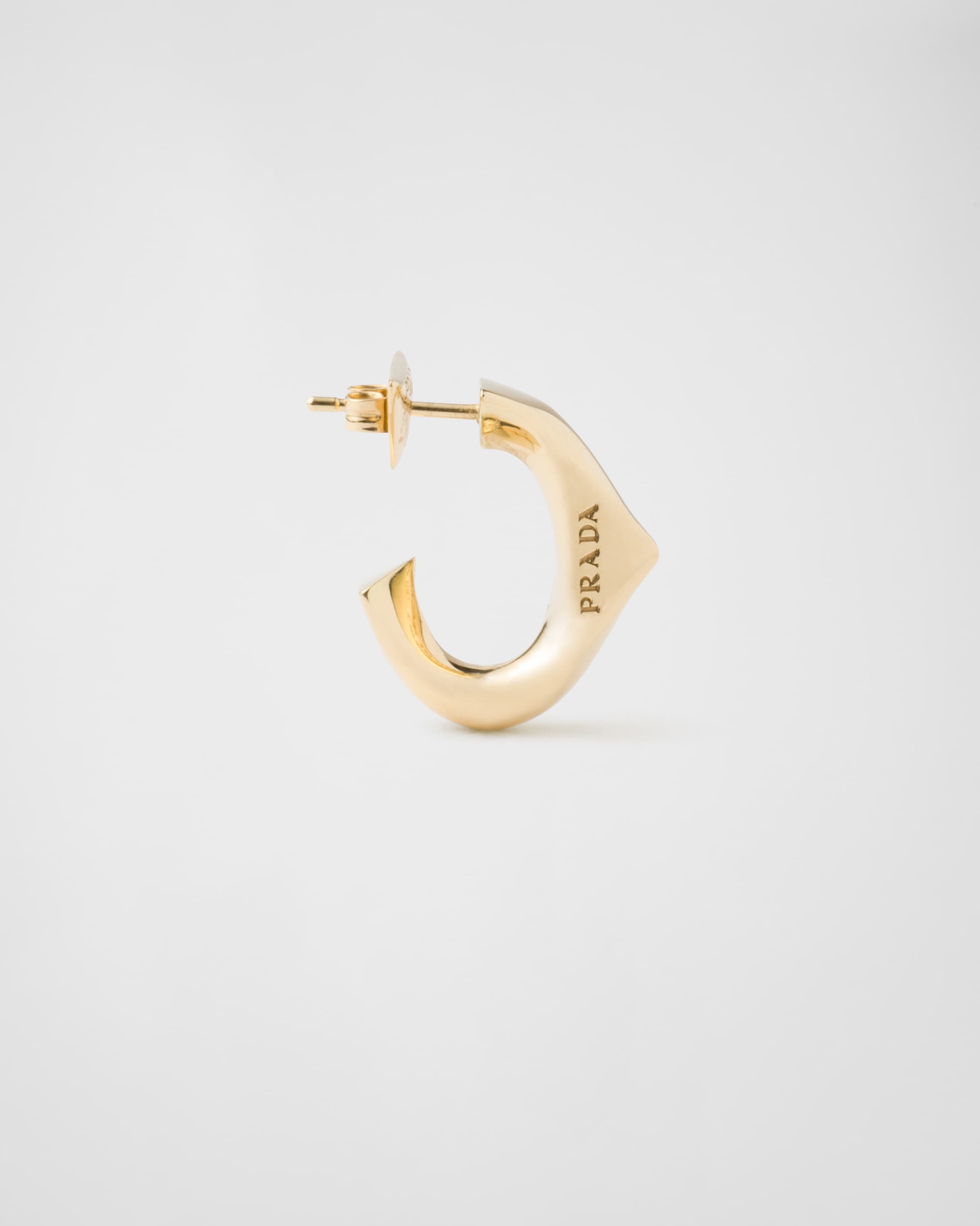 Eternal Gold single earring - yellow gold - 3