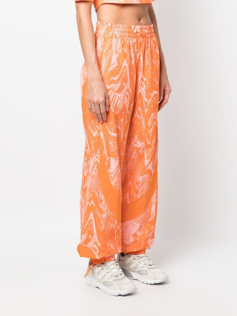 wood-print track pants 3
