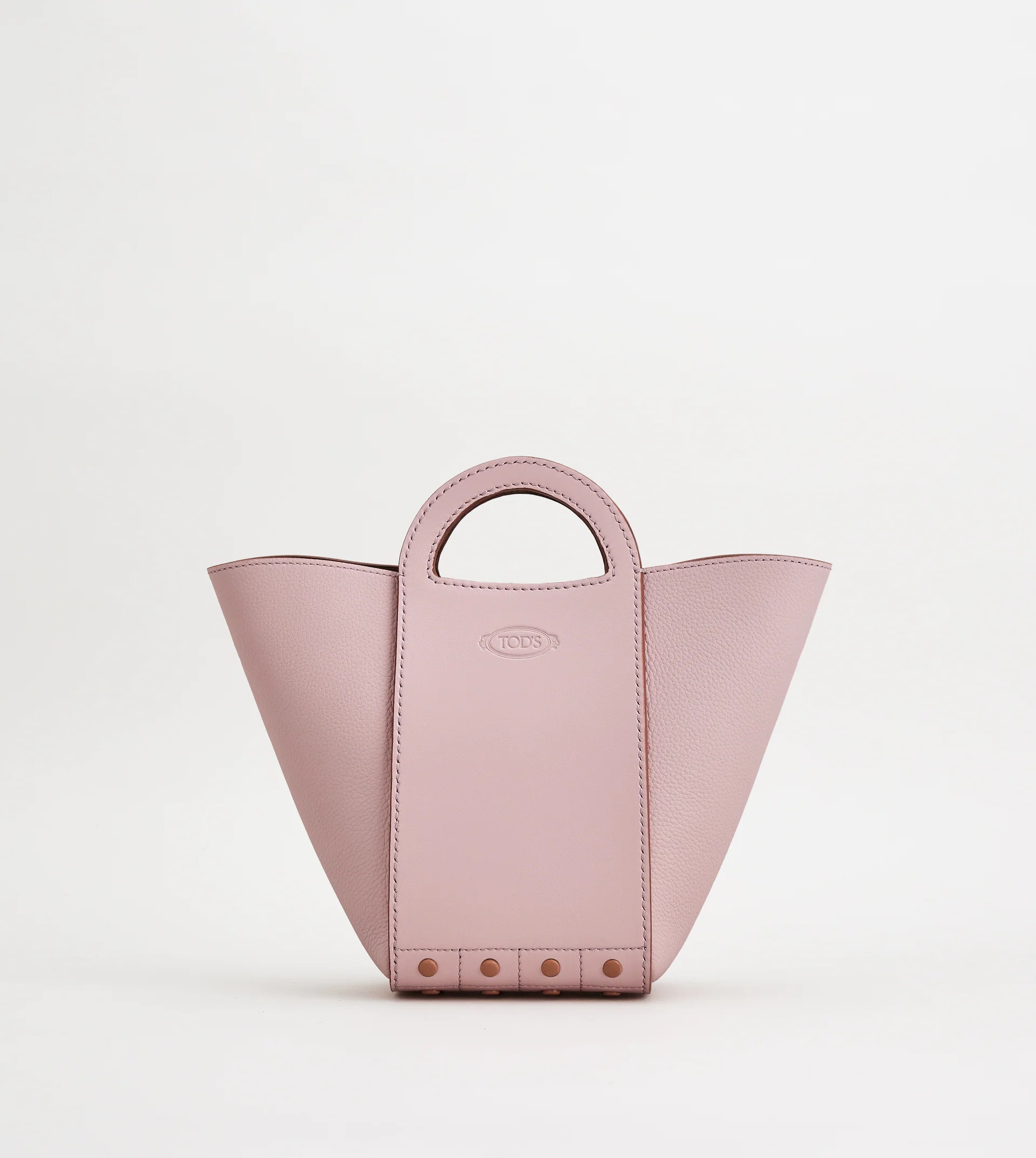 TOD'S GOMMINI SHOPPING BAG MINI - PINK - 1