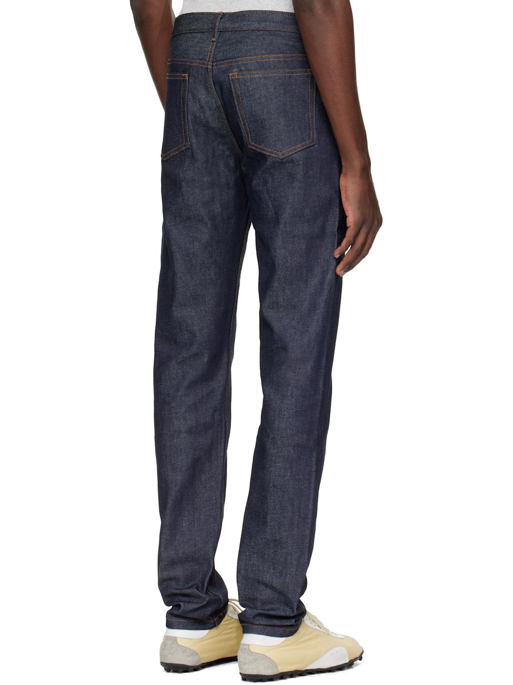 Navy Petit New Standard Jeans - 3