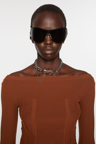 Acne Studios Buckle chain necklace - Silver outlook